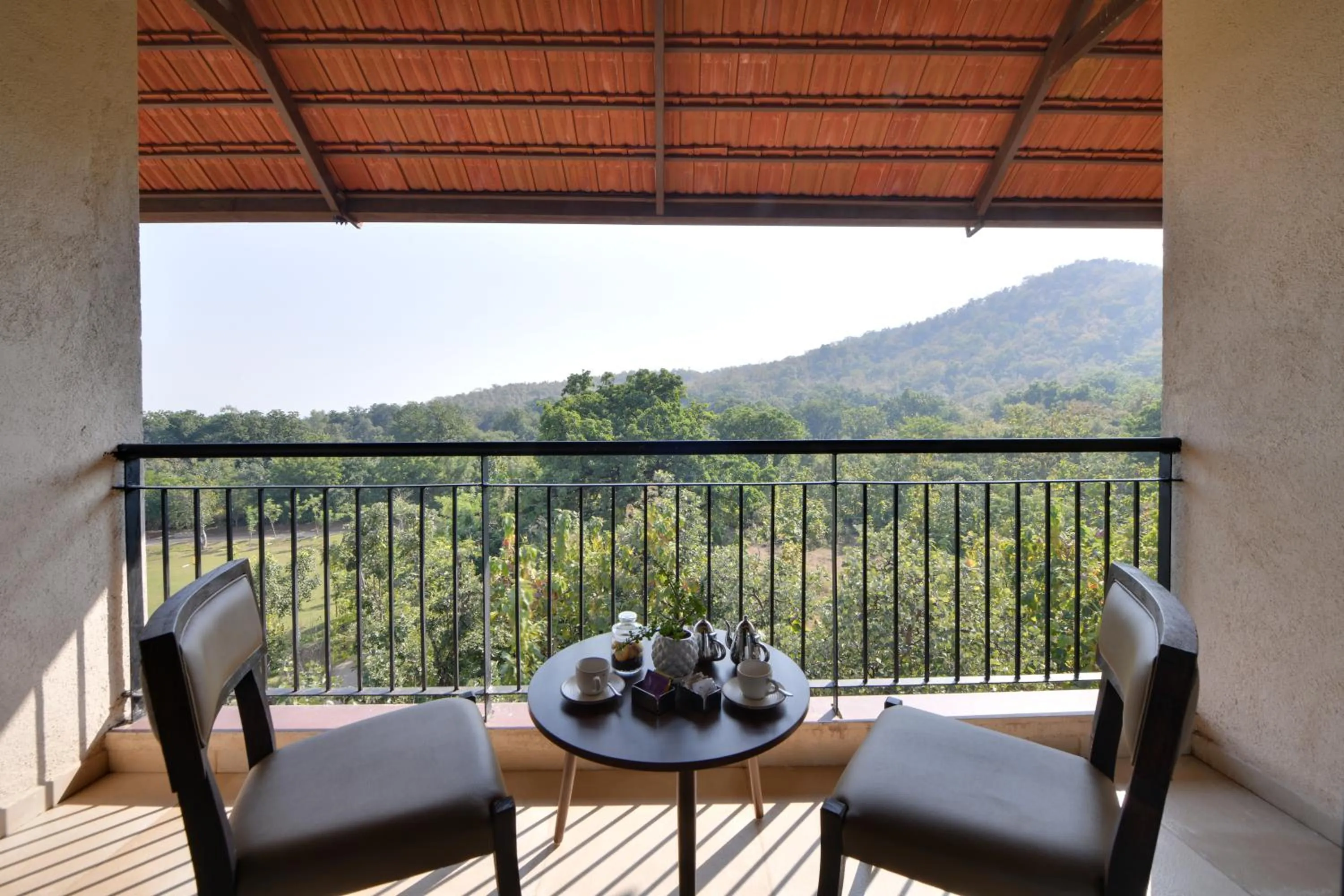 Mountain view in Bhanu The Fern Forest Resort & Spa, Jambughoda