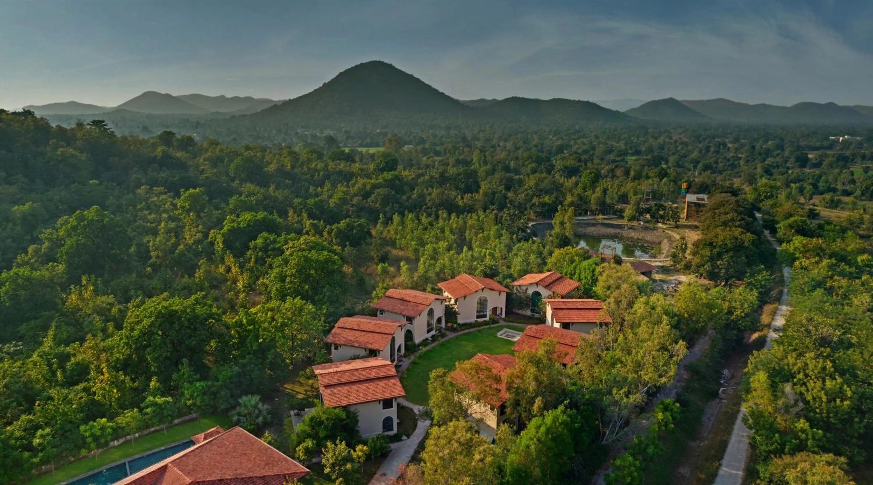 View (from property/room) in Bhanu The Fern Forest Resort & Spa, Jambughoda