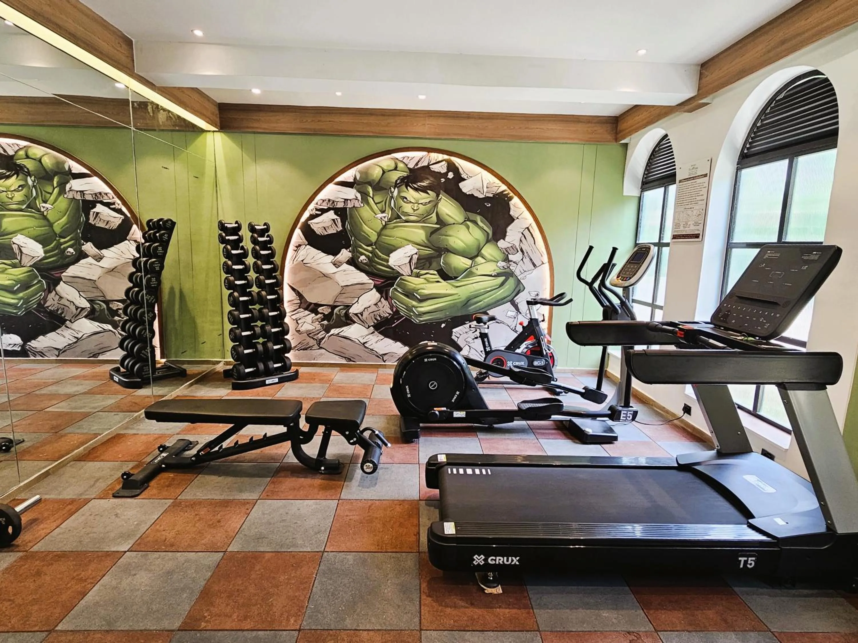 Fitness centre/facilities in Bhanu The Fern Forest Resort & Spa, Jambughoda