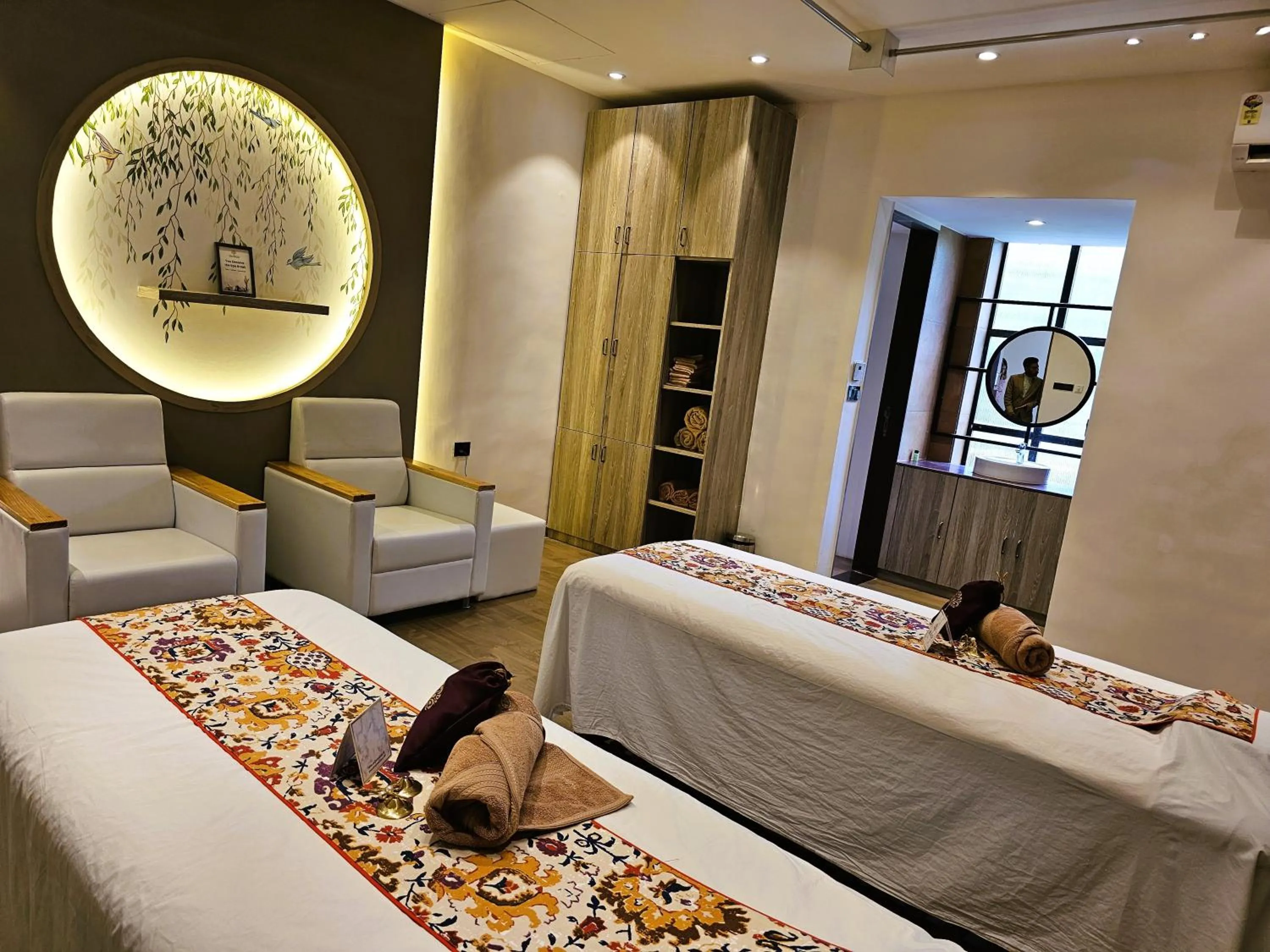 Spa and wellness centre/facilities, Bed in Bhanu The Fern Forest Resort & Spa, Jambughoda