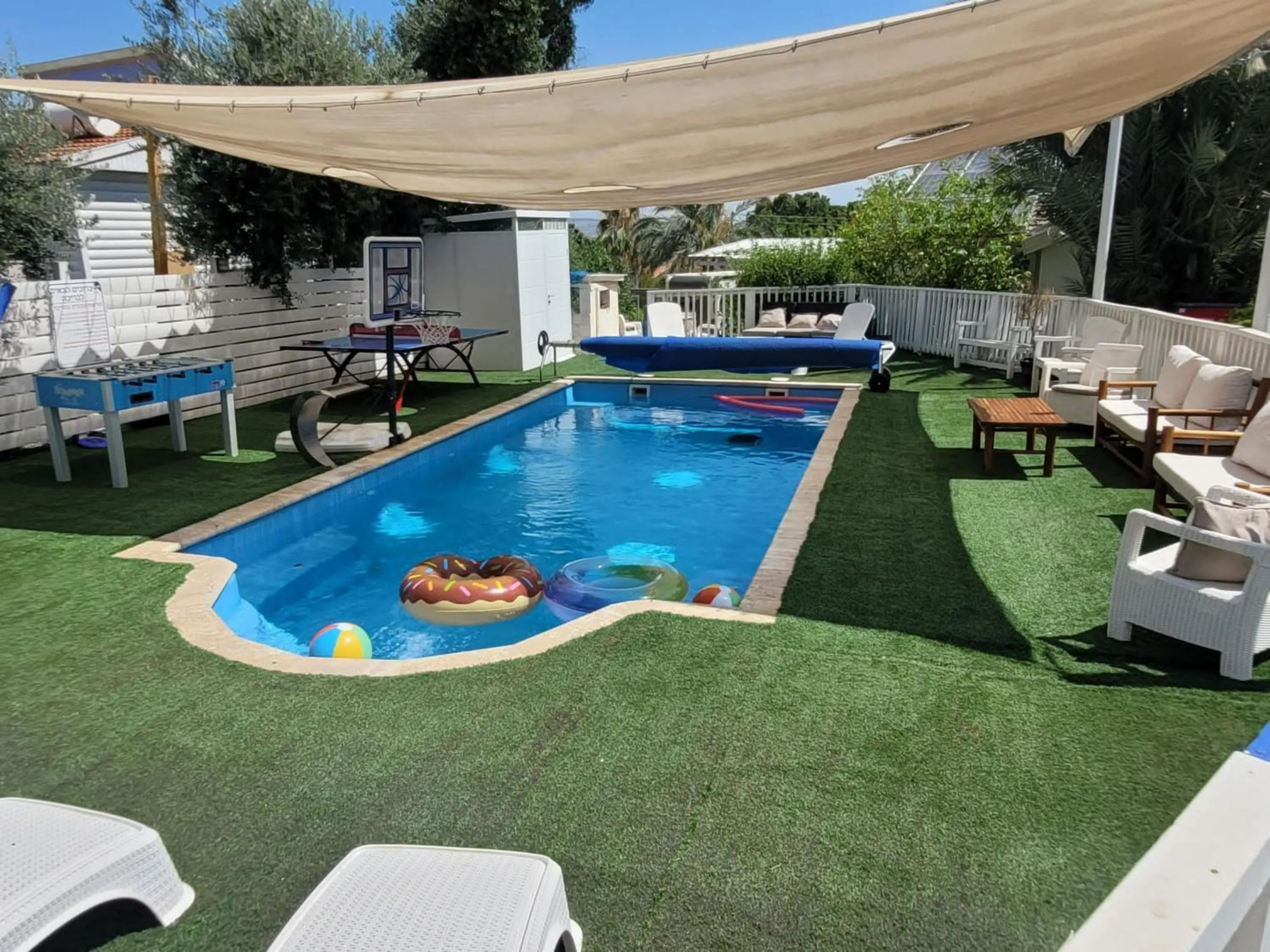 Swimming pool in Helios Luxury Suites