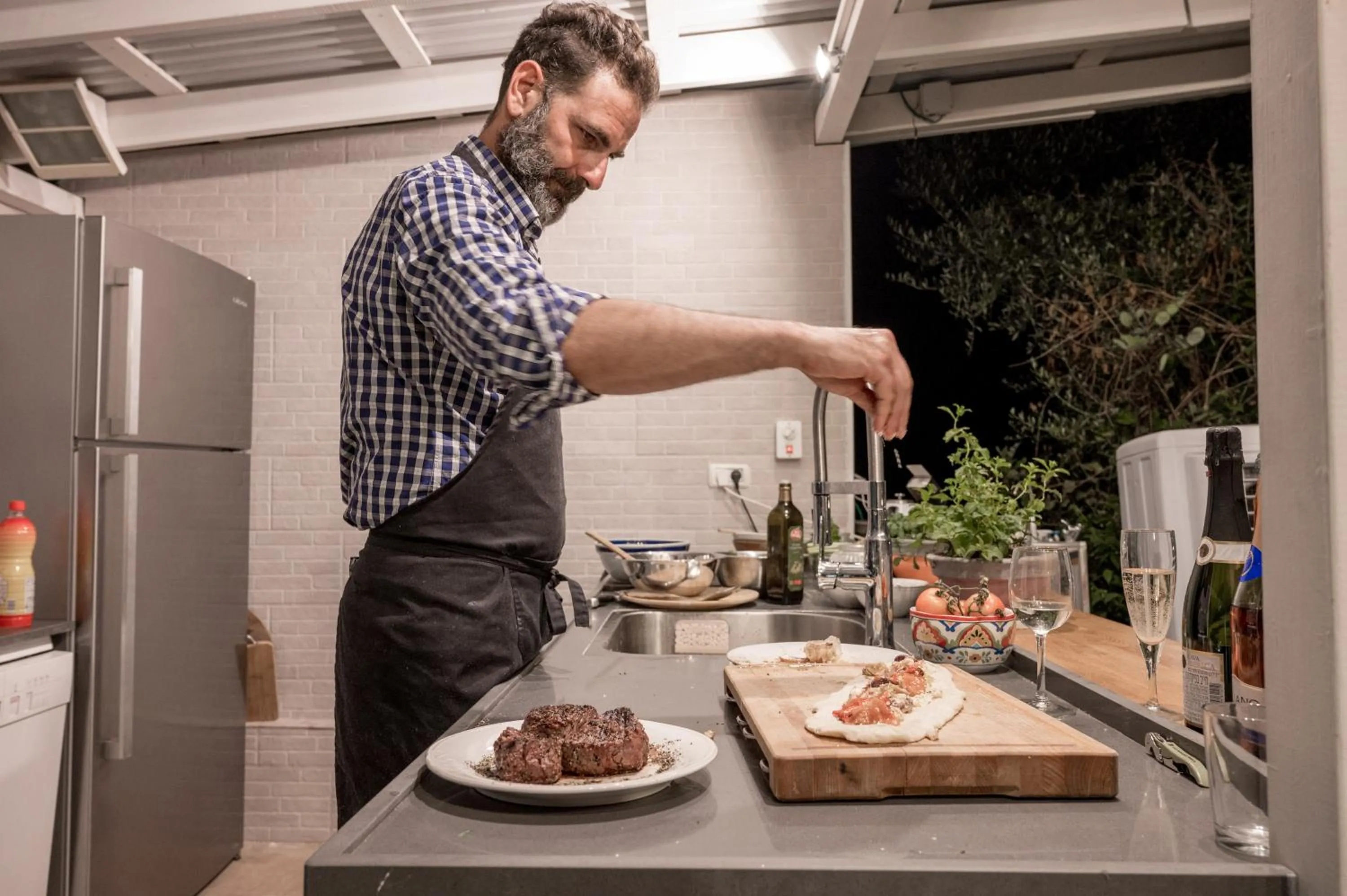 BBQ facilities in Helios Luxury Suites