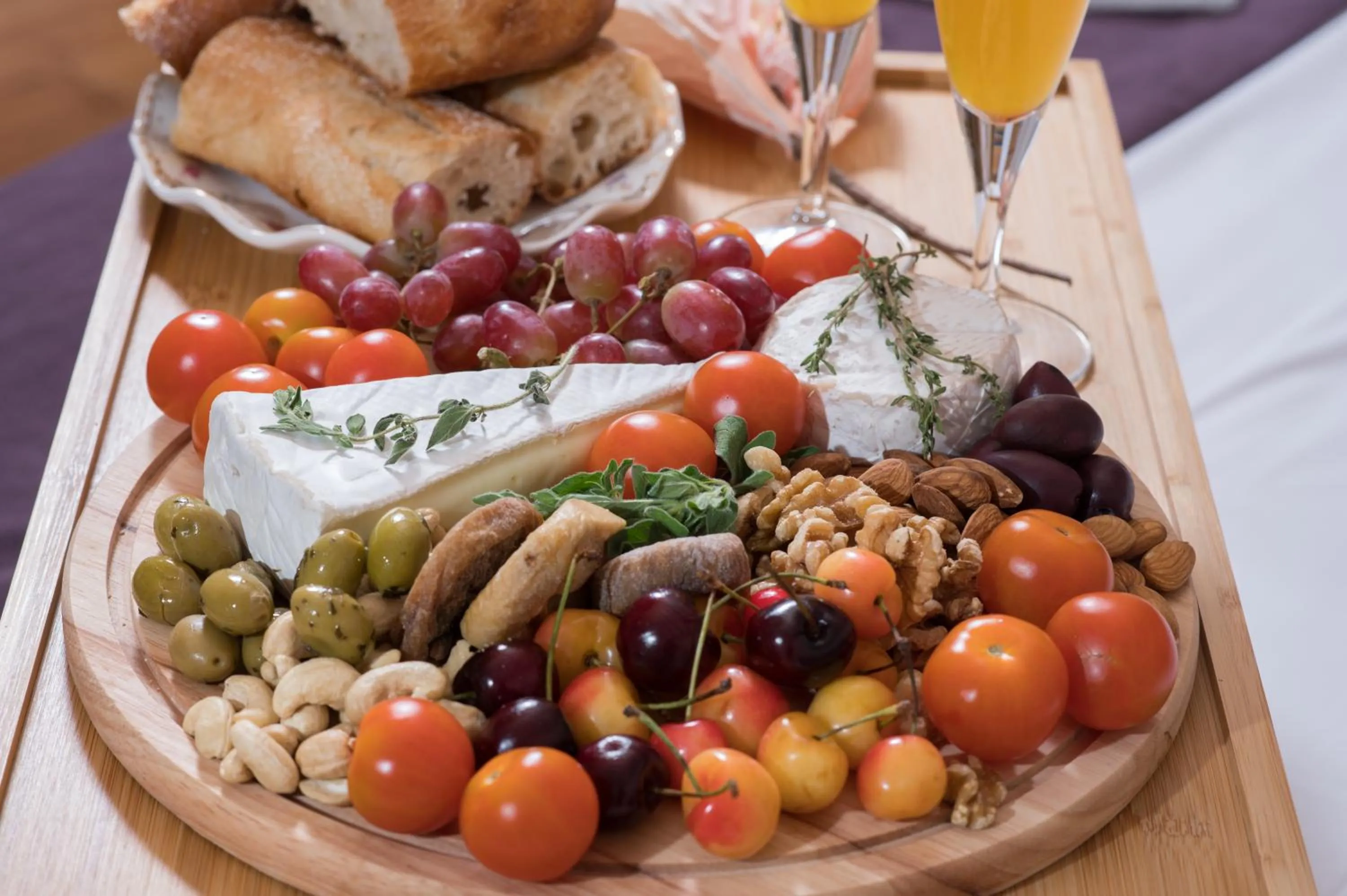 Food and drinks in Helios Luxury Suites