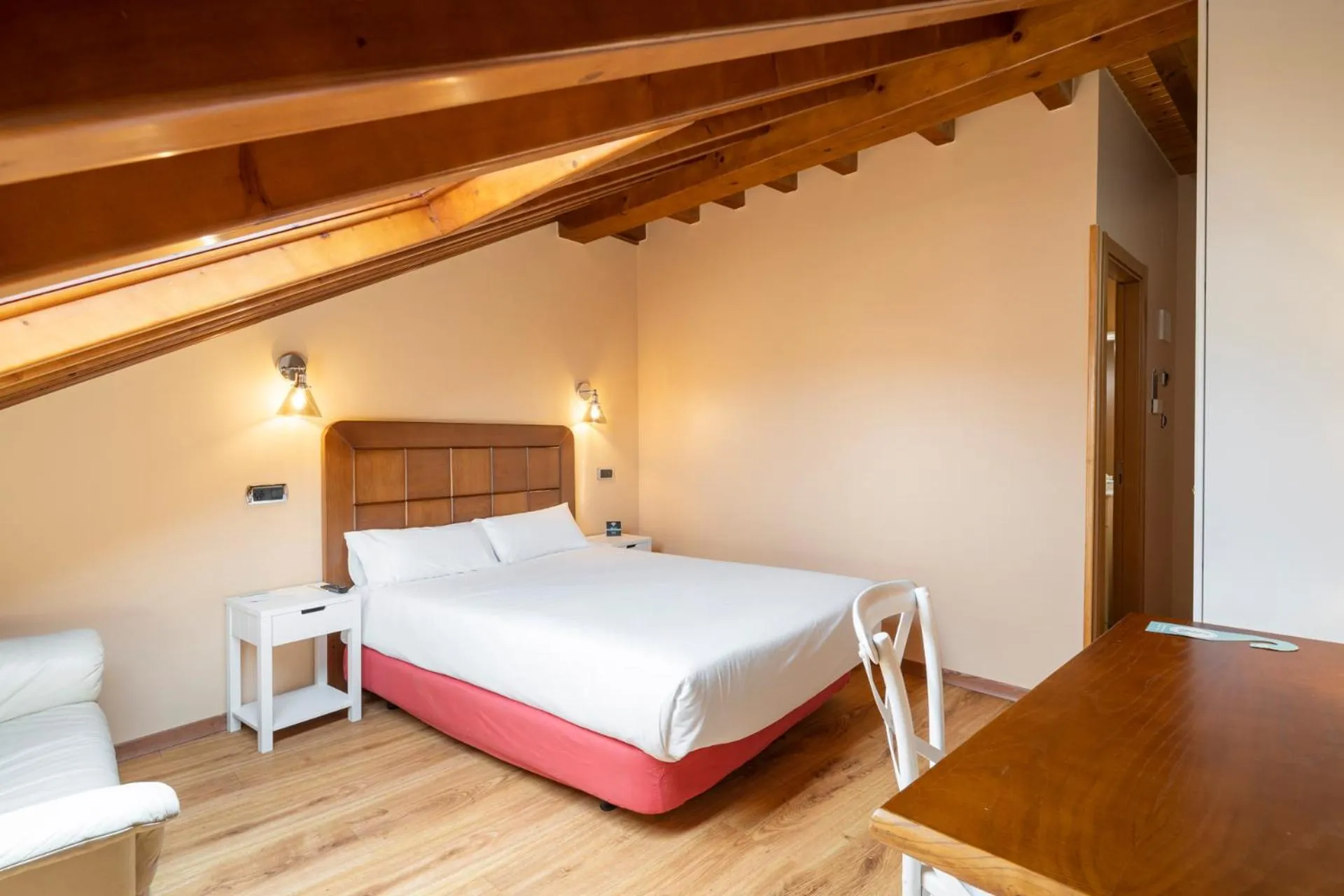 Bed in Hotel Alda Lalín