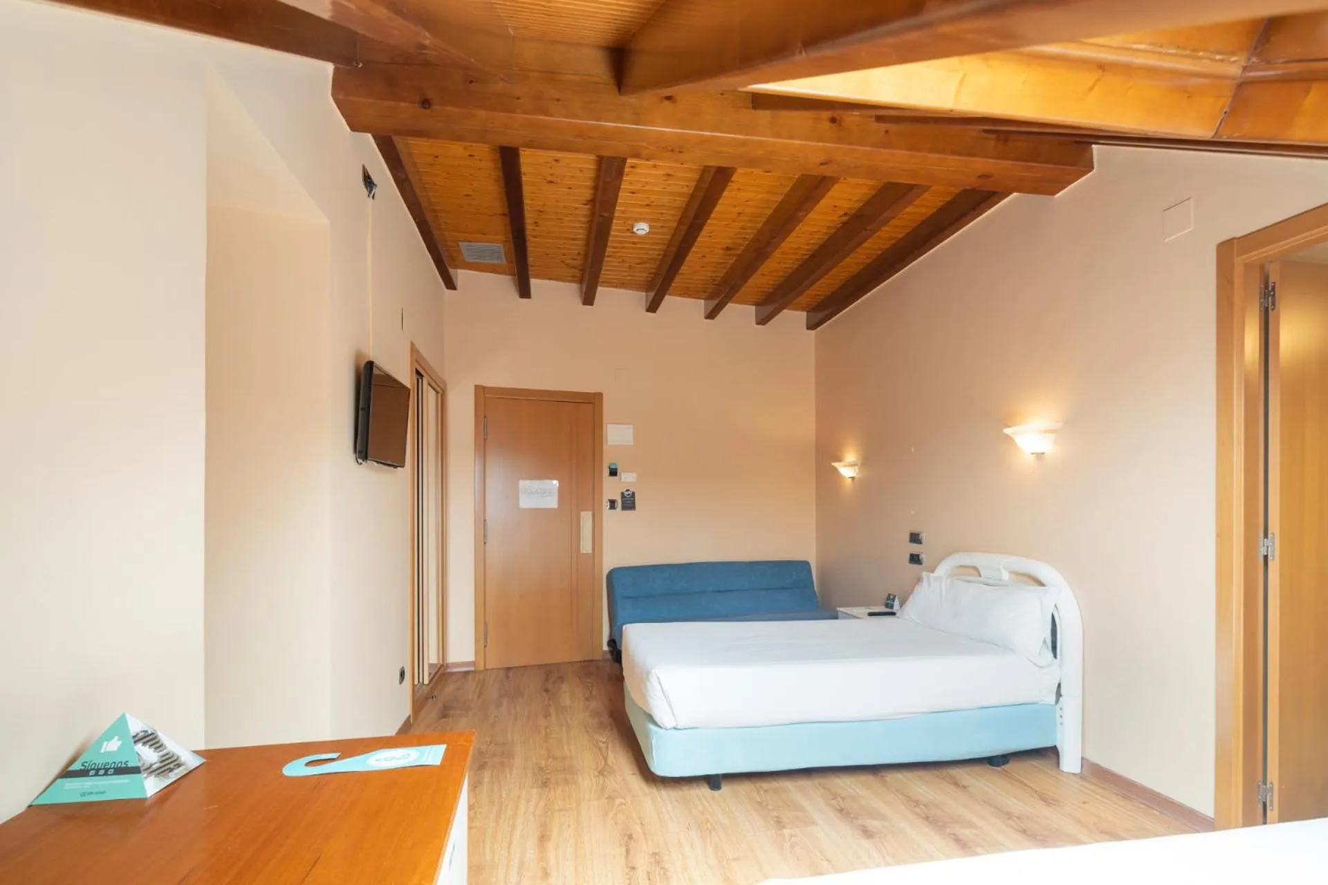 Bed in Hotel Alda Lalín