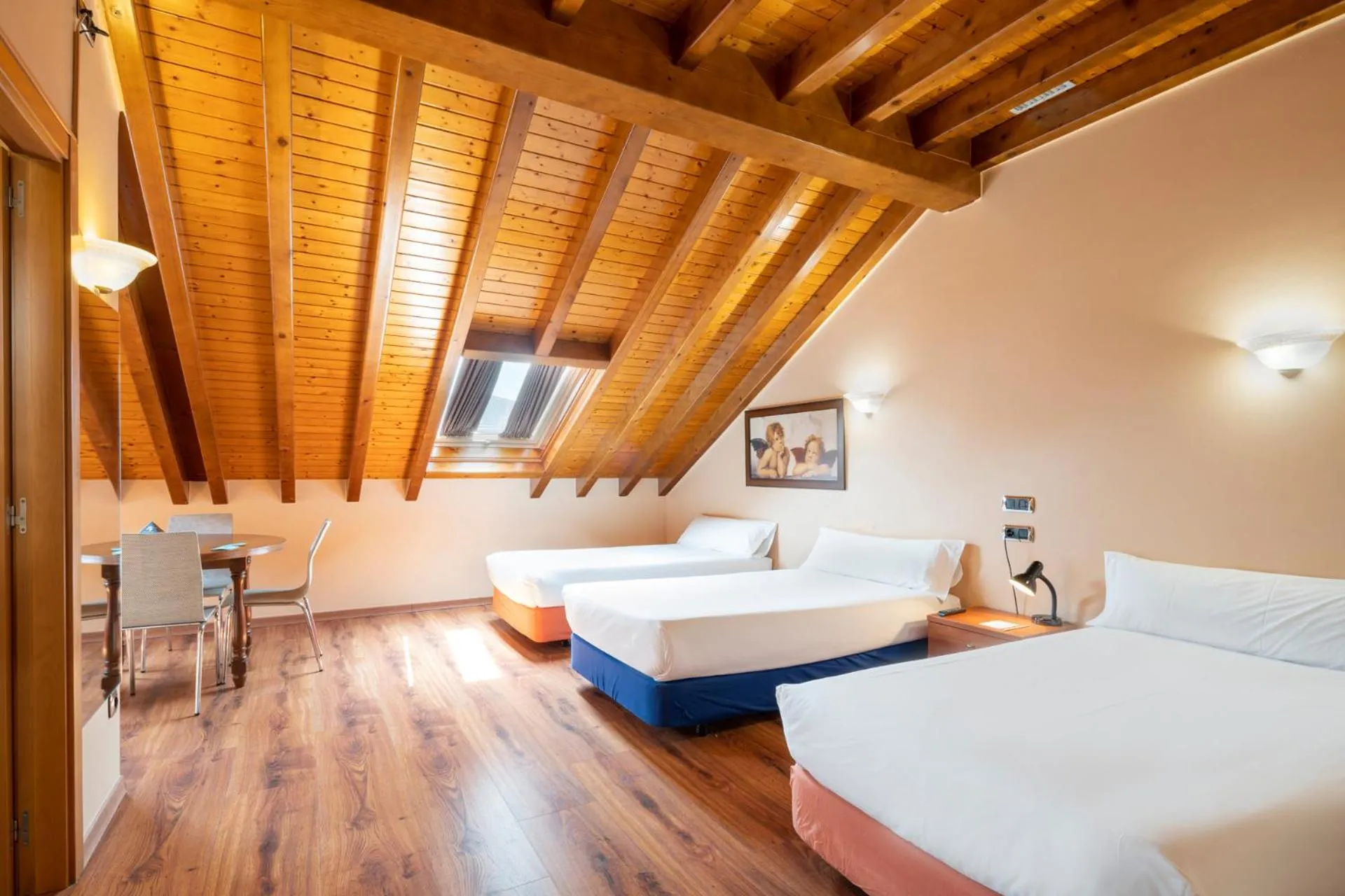 Bed in Hotel Alda Lalín