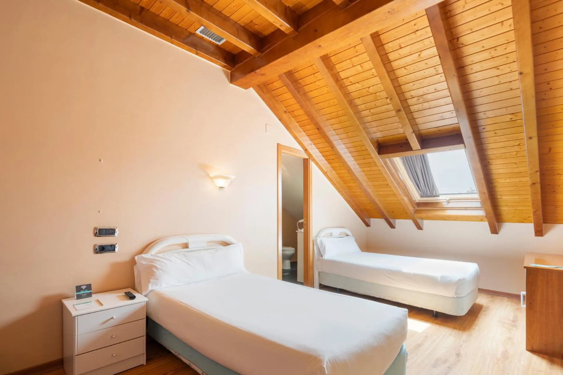 Bed in Hotel Alda Lalín