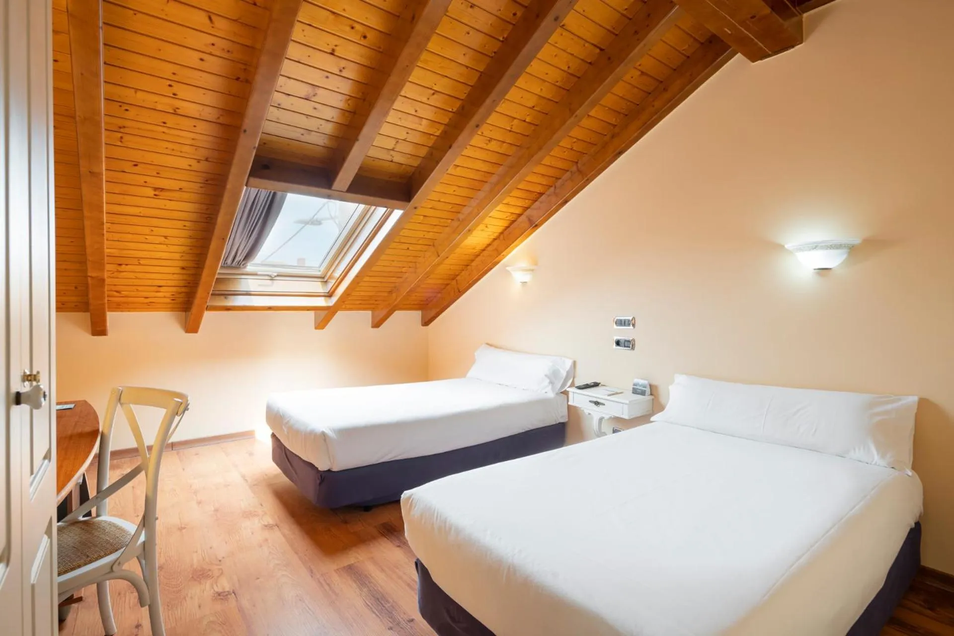 Bed in Hotel Alda Lalín