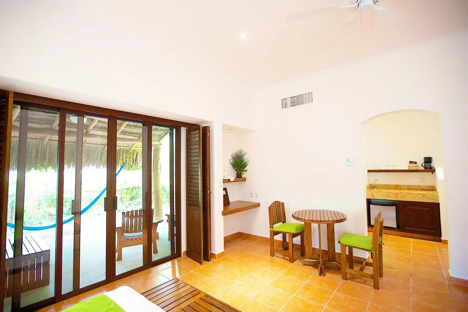 Property building in Hotel Rancho Encantado