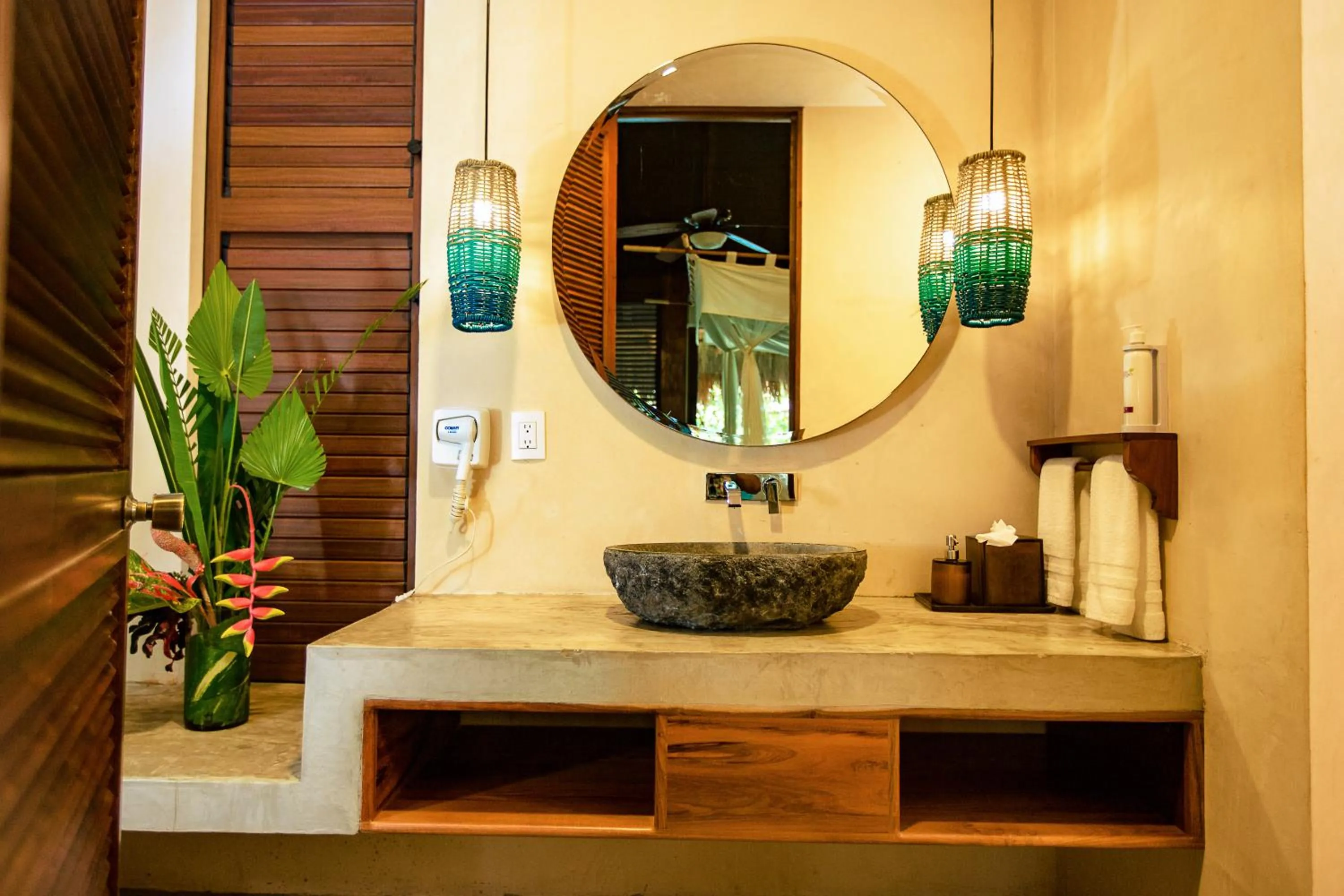 Property building in Hotel Rancho Encantado