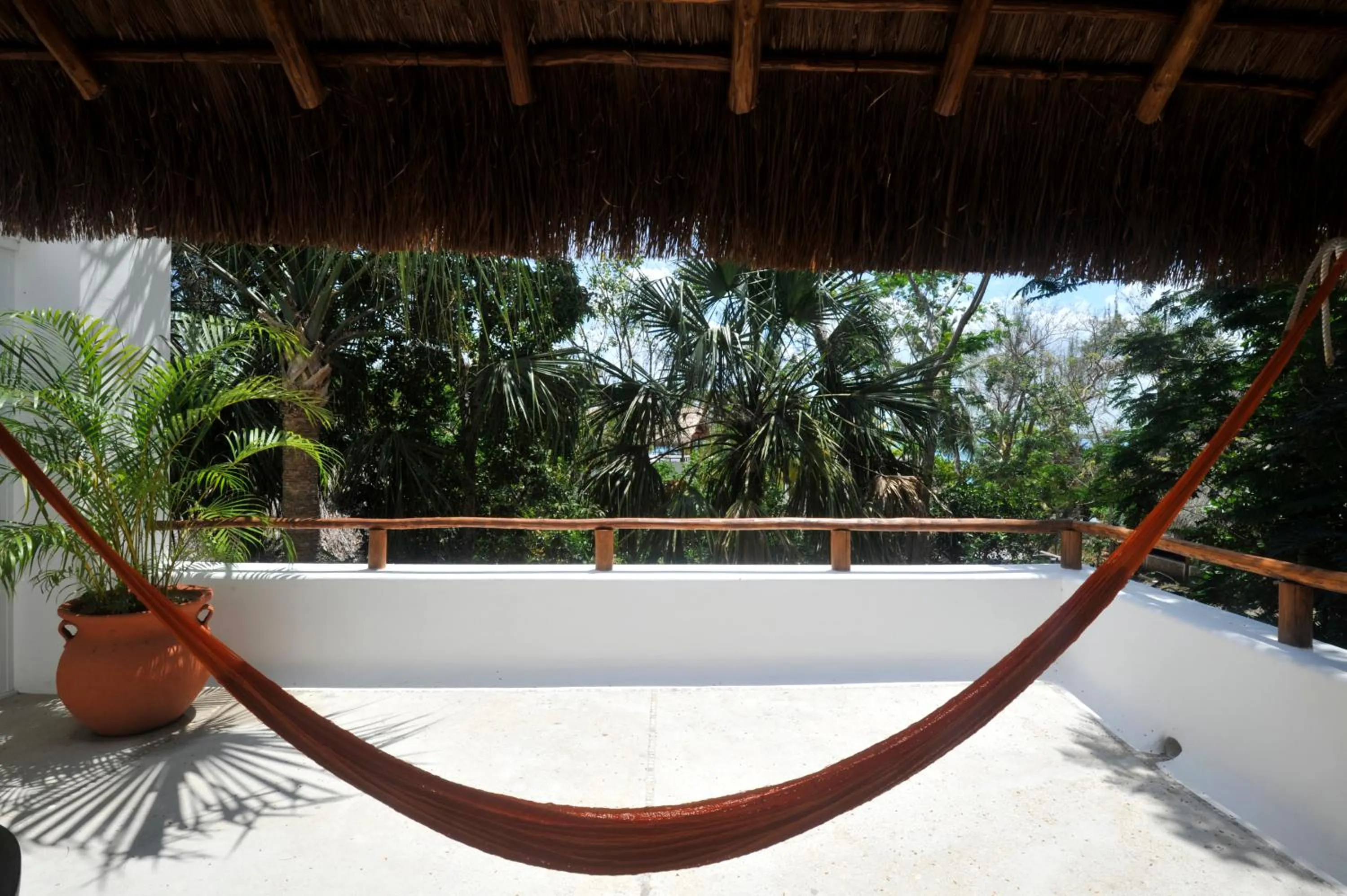 Property building in Hotel Rancho Encantado