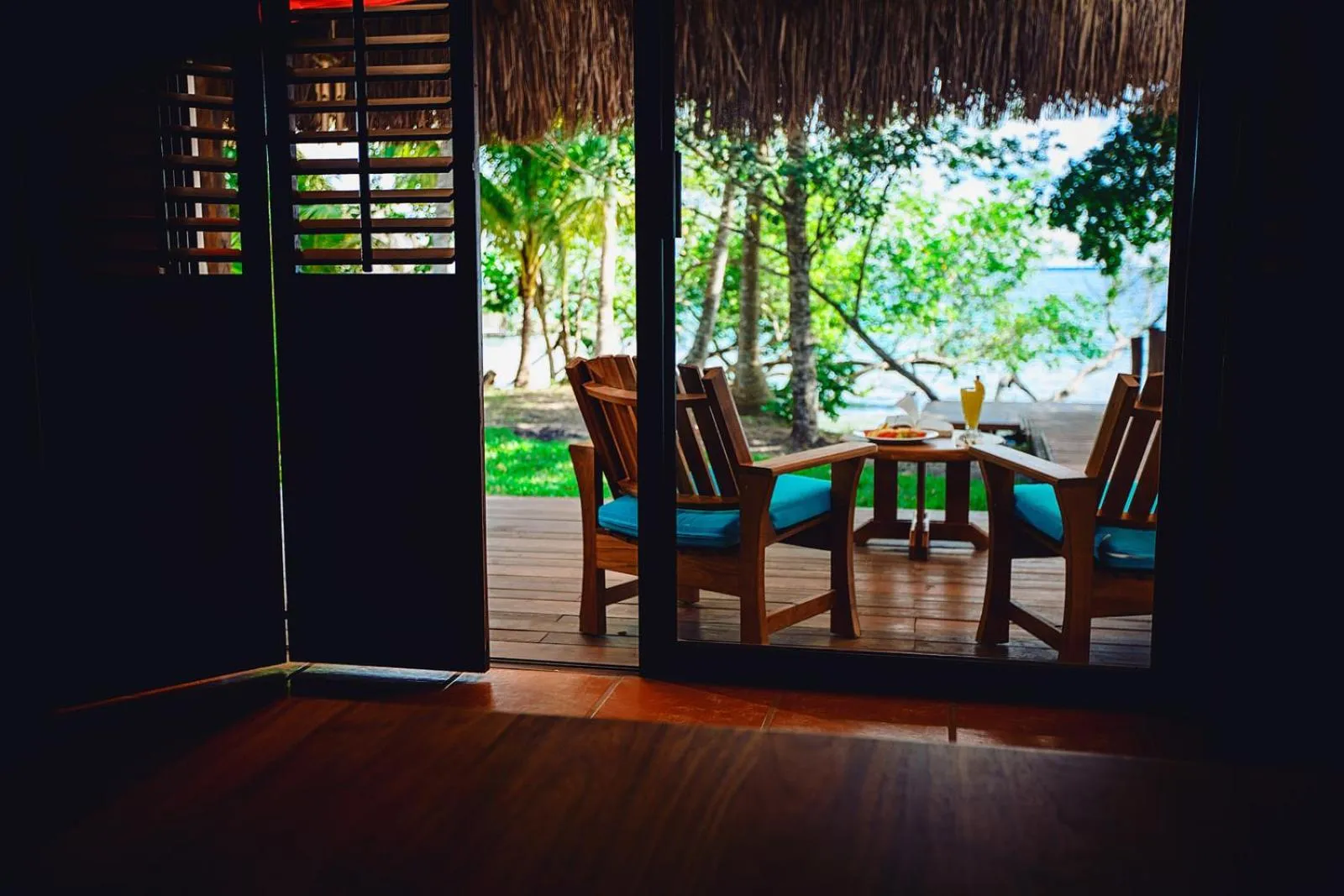 Patio in Hotel Rancho Encantado