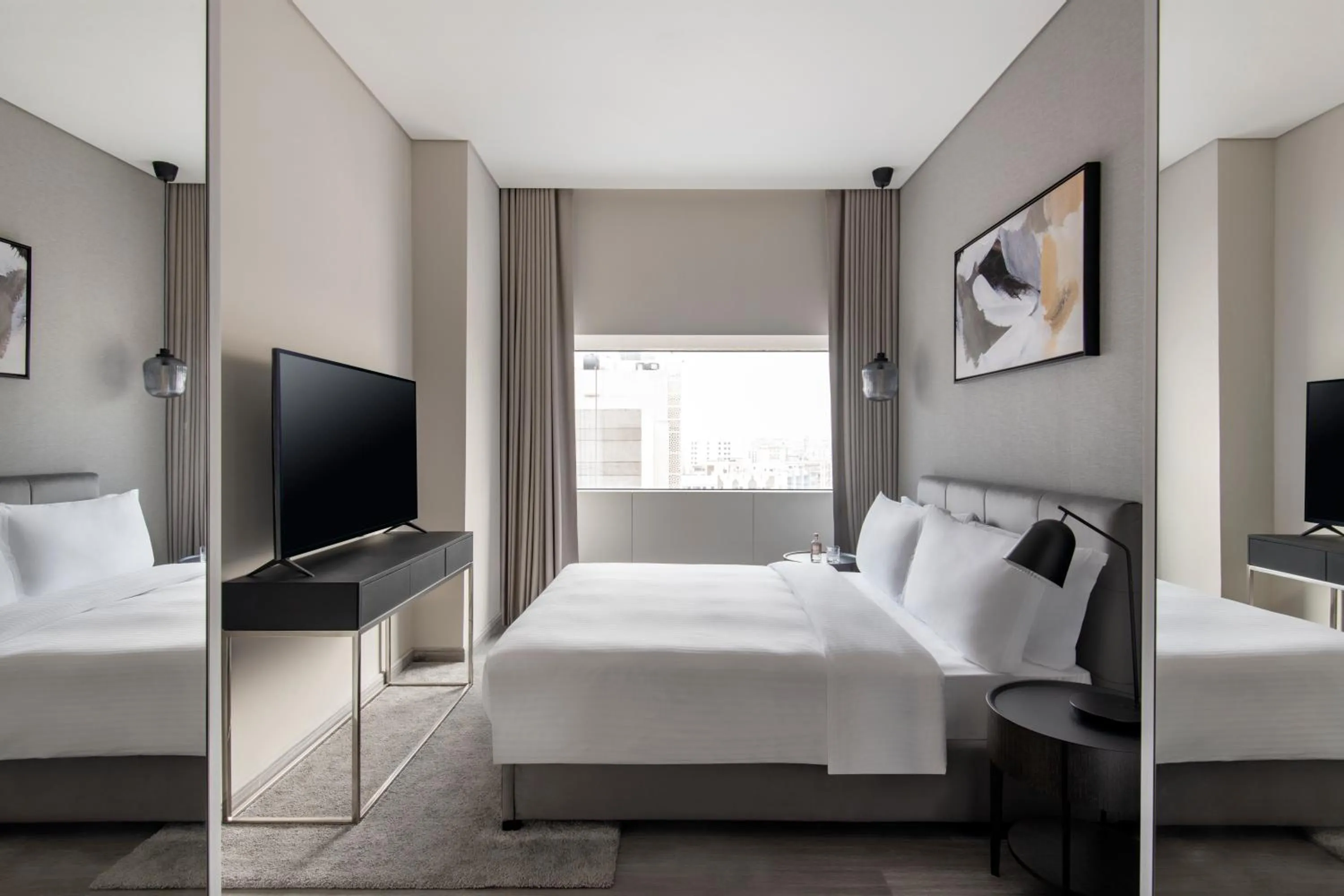 Bed in Steigenberger Residence Doha