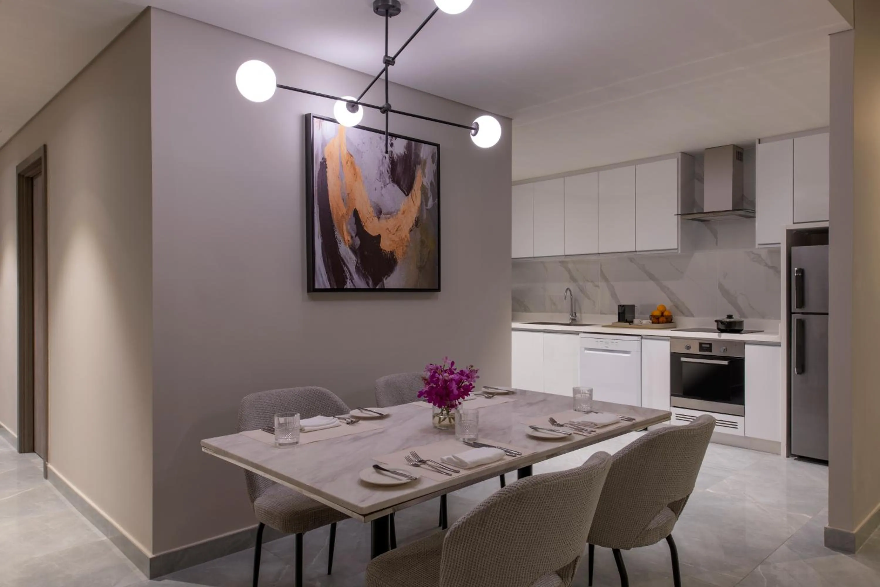 Decorative detail in Steigenberger Residence Doha