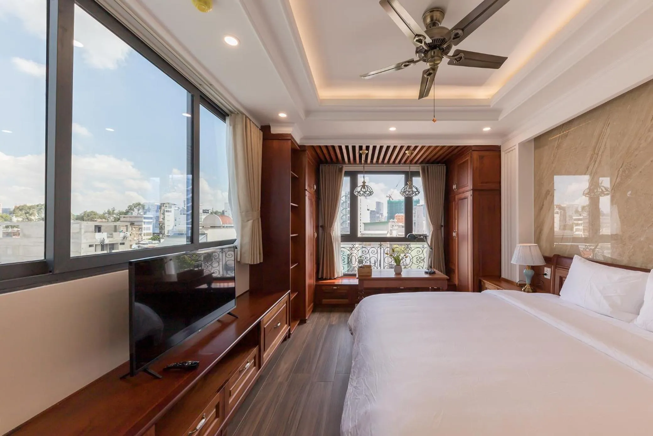 Bed in Woody House Boutique