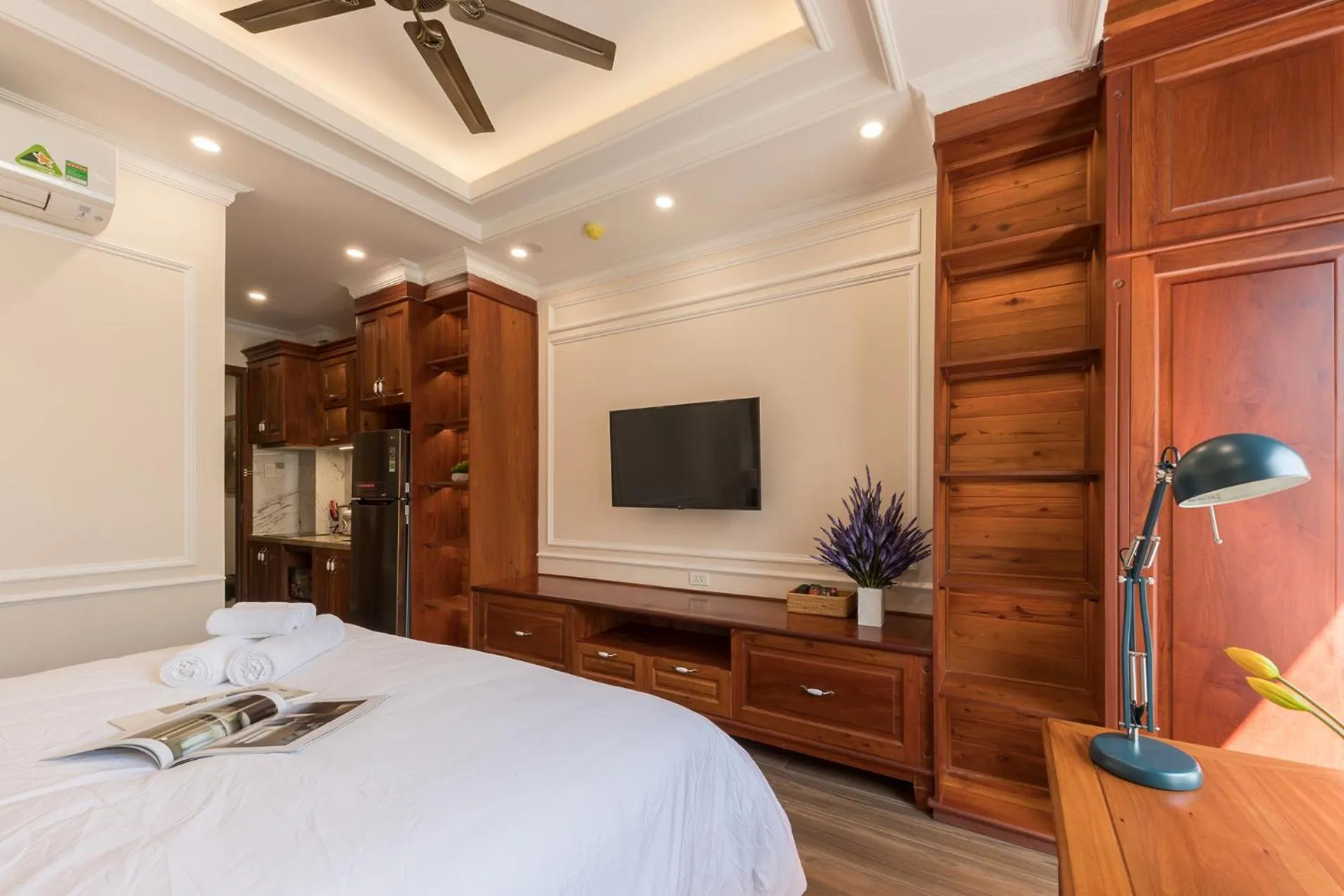 Bed in Woody House Boutique