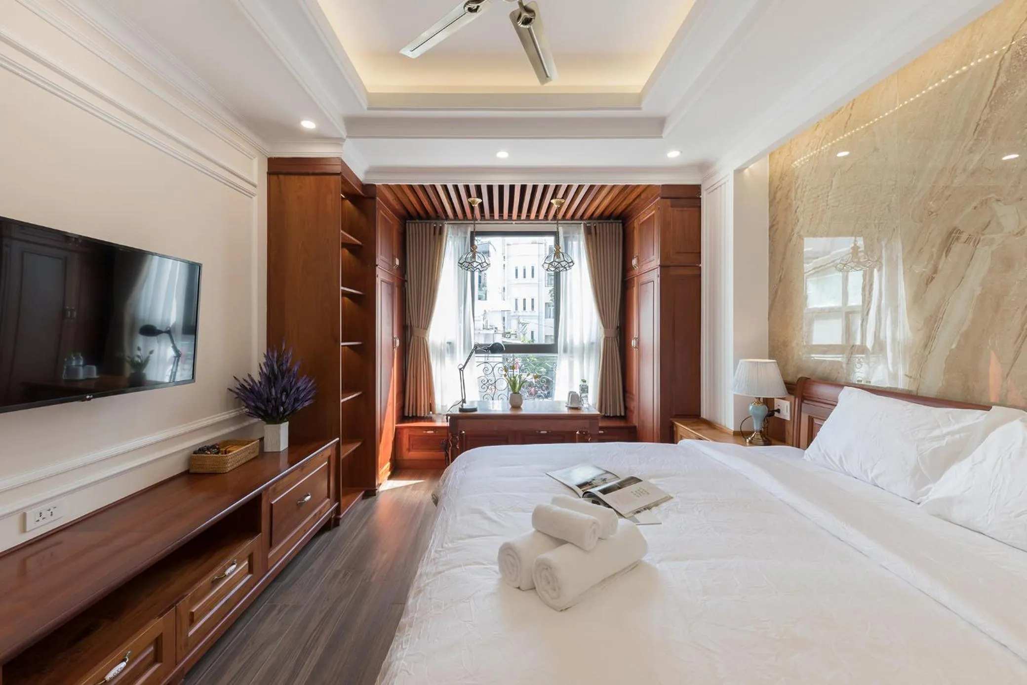 Bed in Woody House Boutique