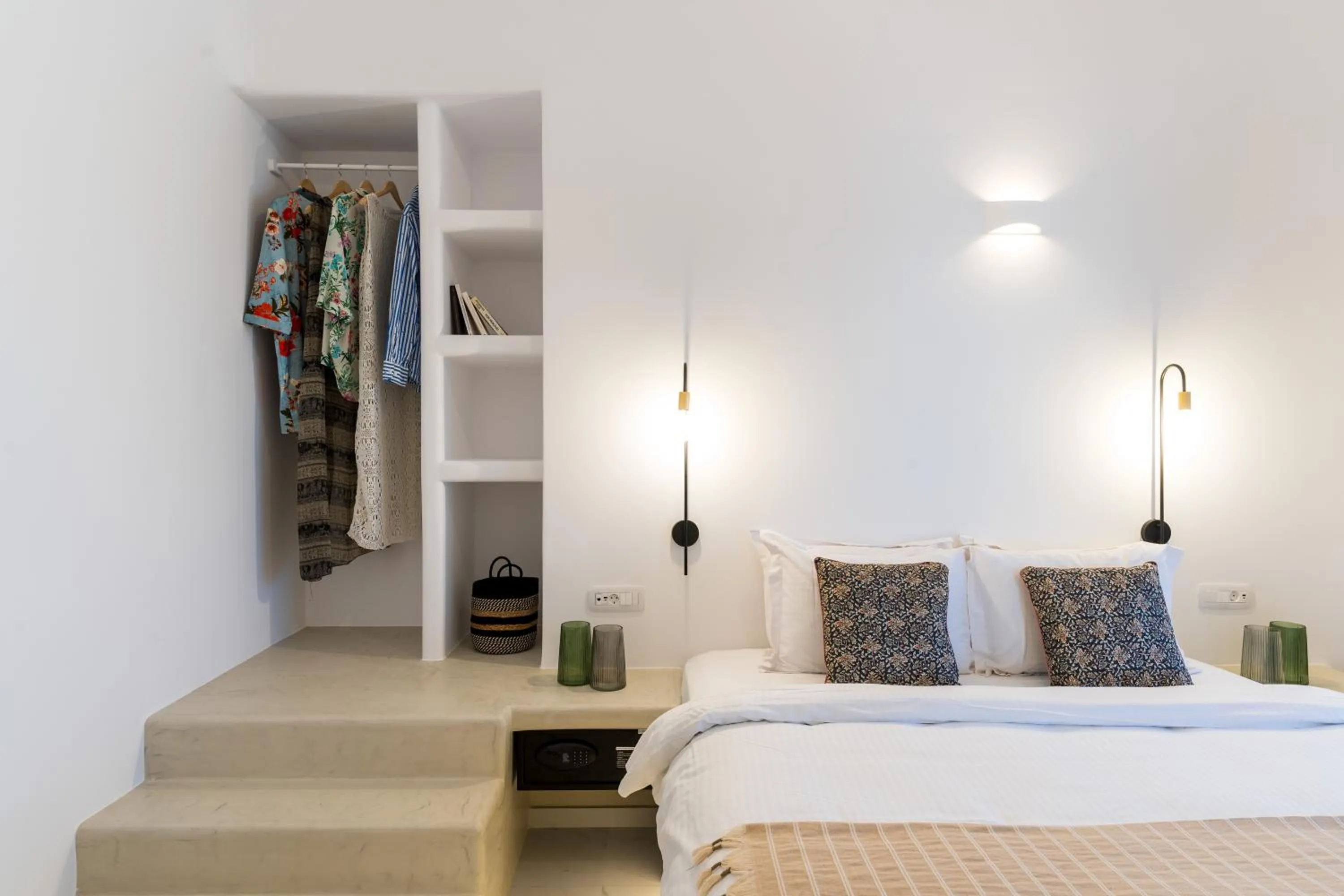 Bed in Lavadoze Luxury Suites