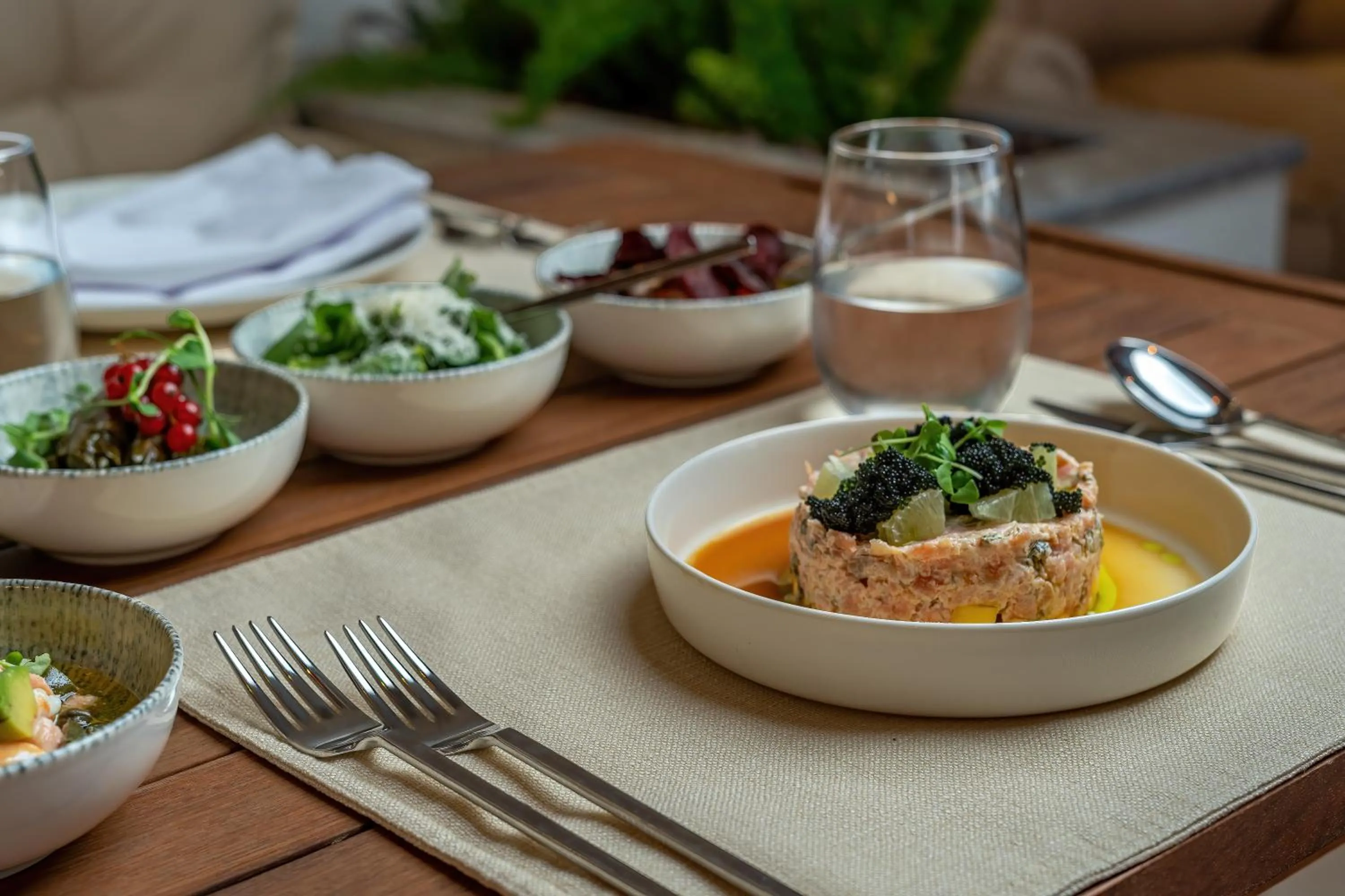 Food and drinks in Mirada Exclusive Bodrum