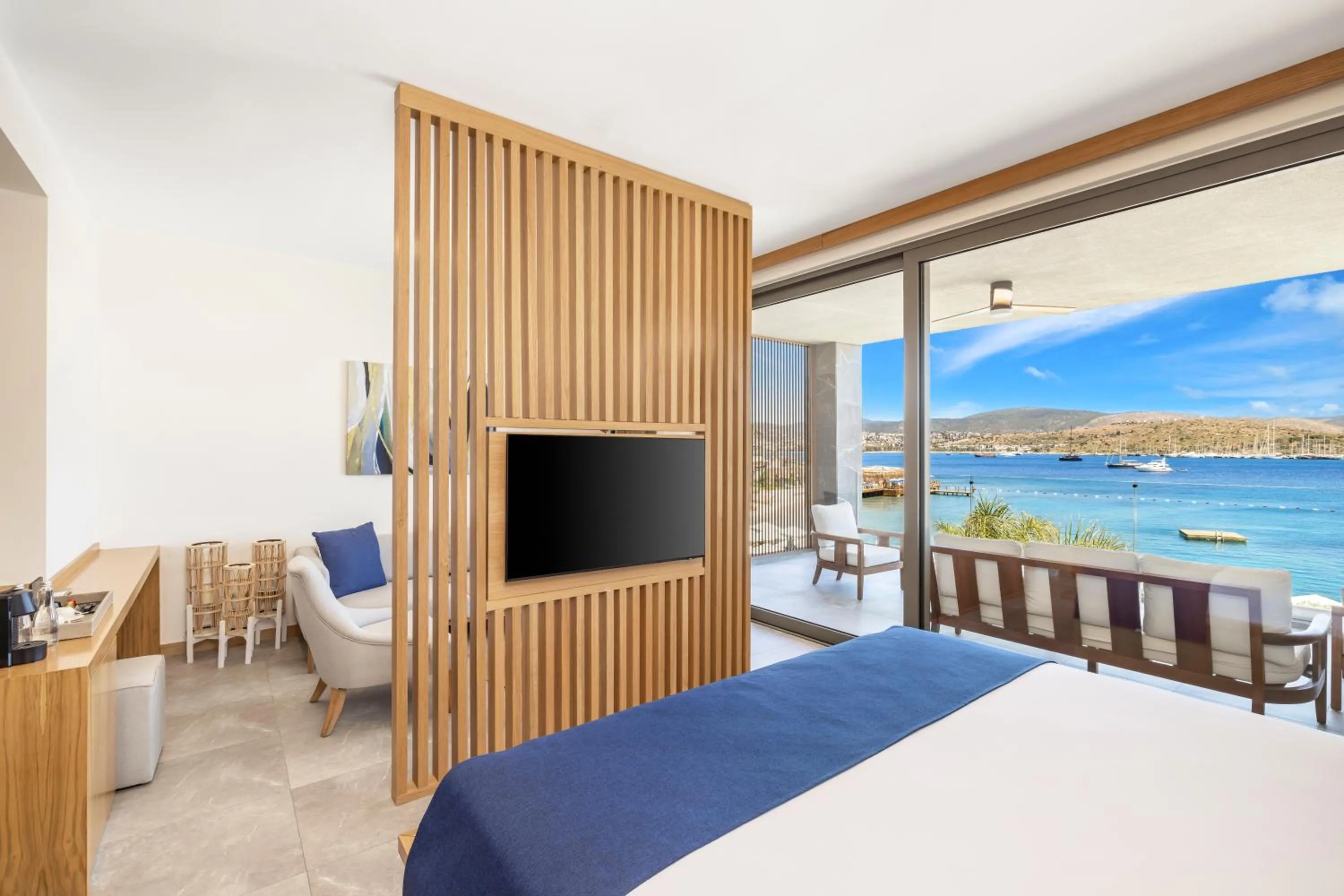 TV and multimedia, Bed in Mirada Exclusive Bodrum
