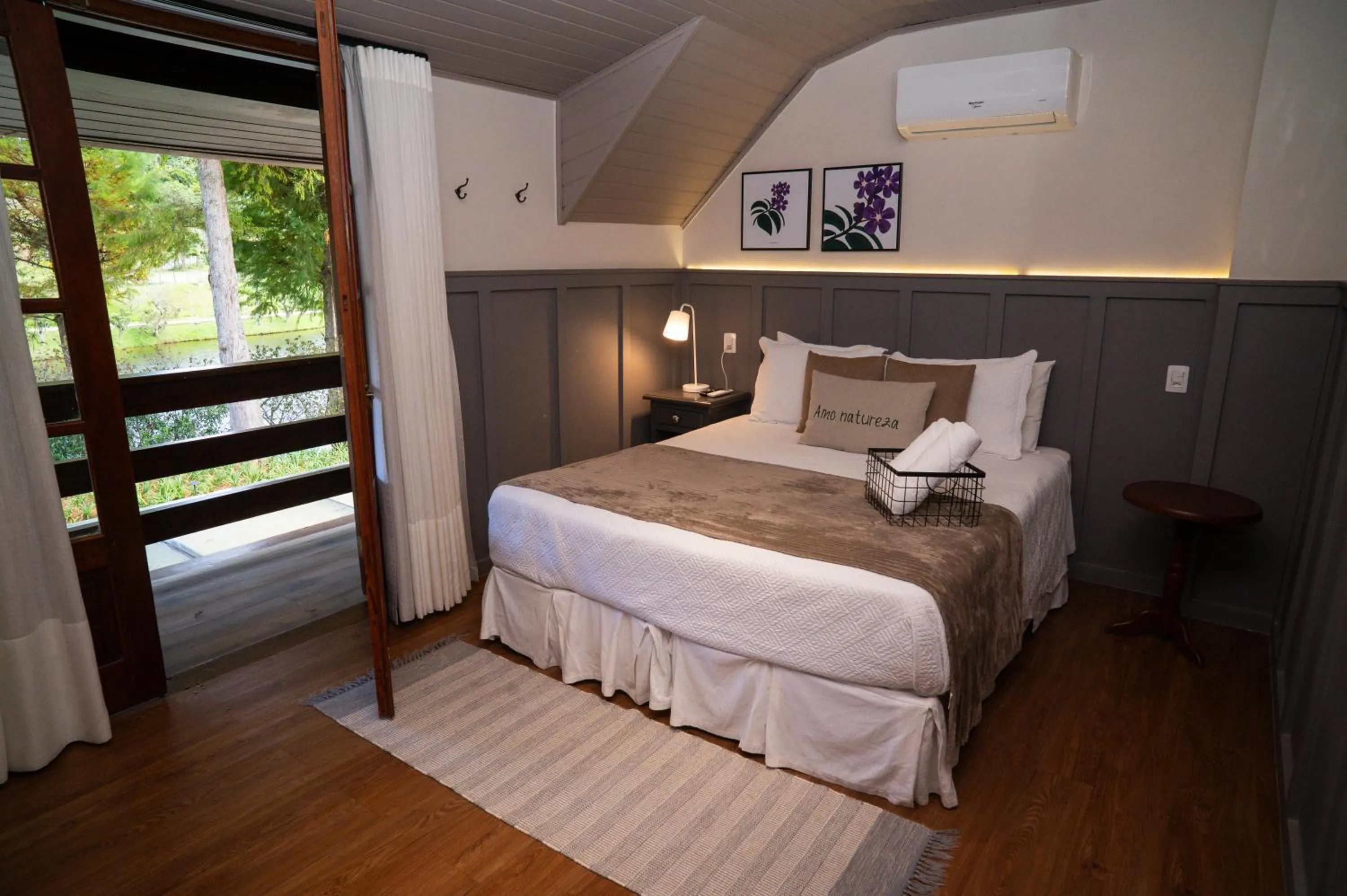 Bed in Natureza Eco Lodge