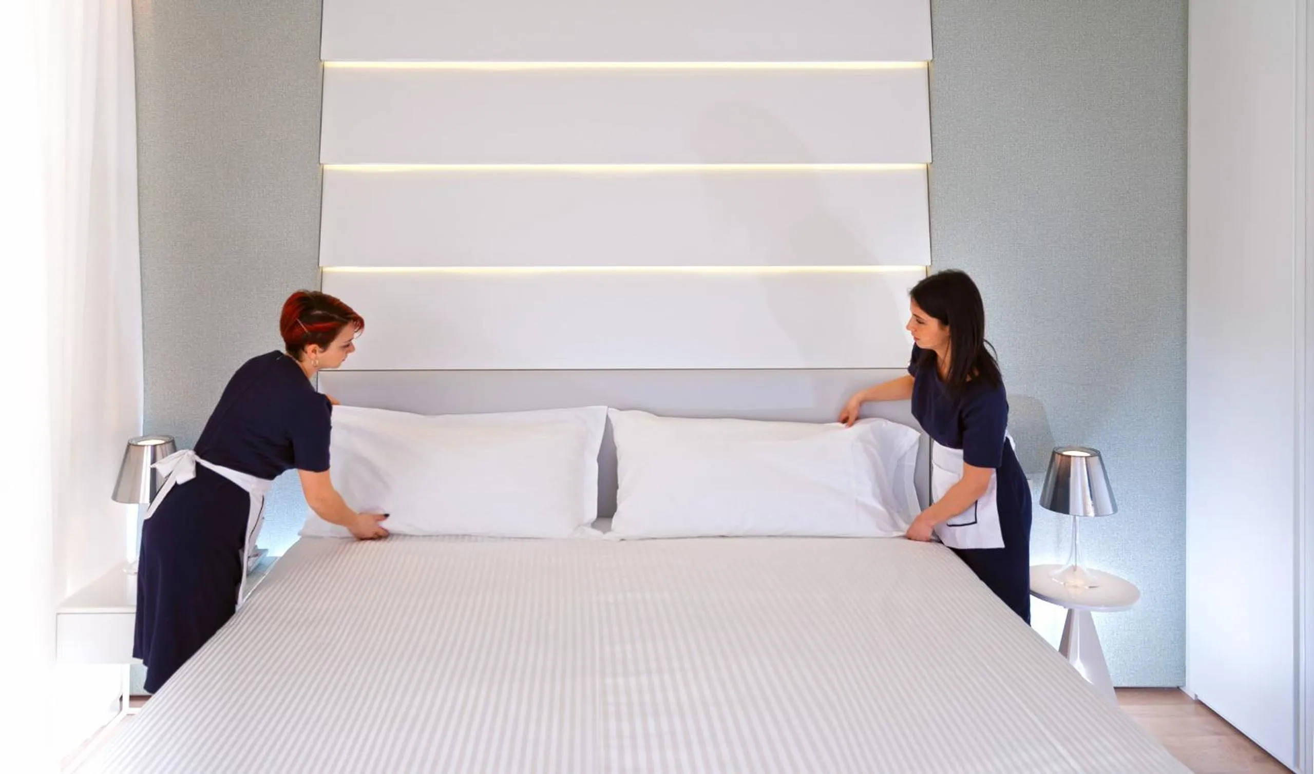 Bed in Atlantic Hotel & SPA