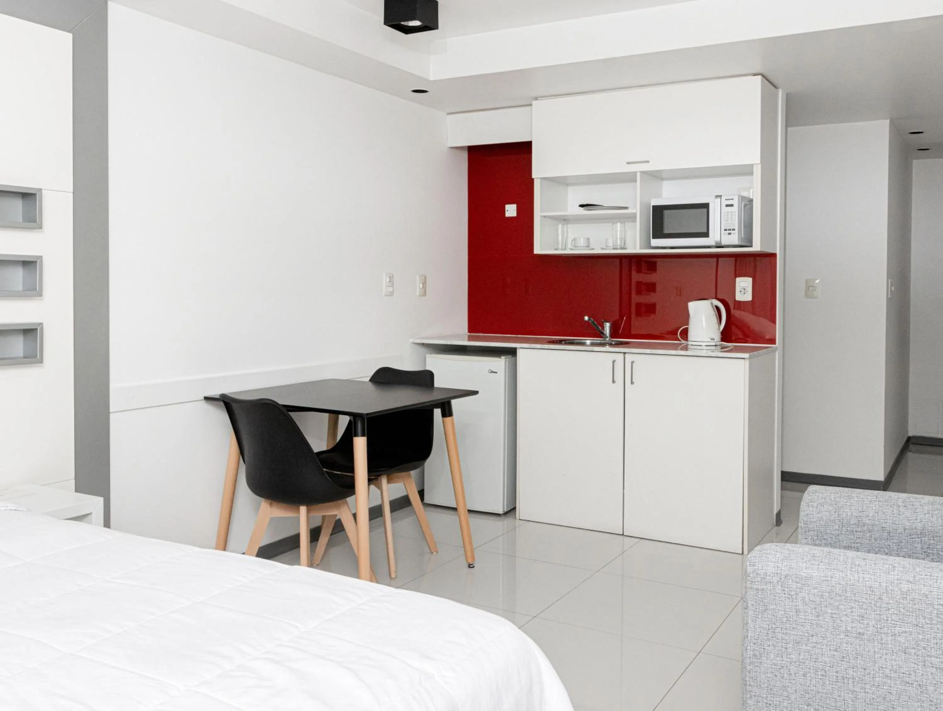 Kitchen or kitchenette in Hotel Gema Luxury Suites