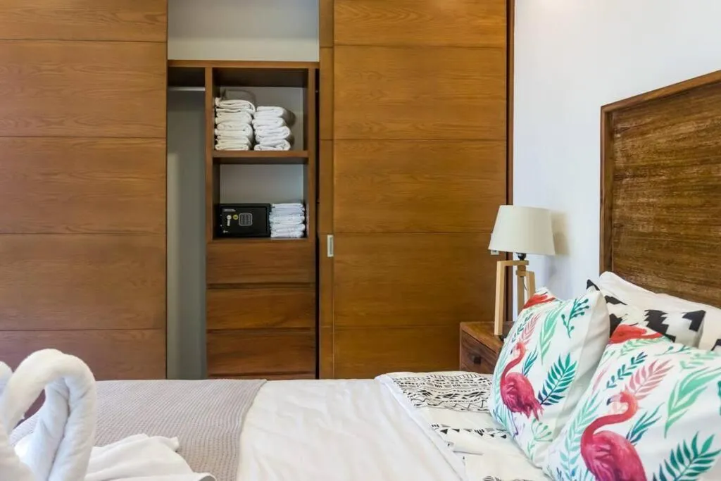 Bed in Luxury Studio in Playa del Carmen