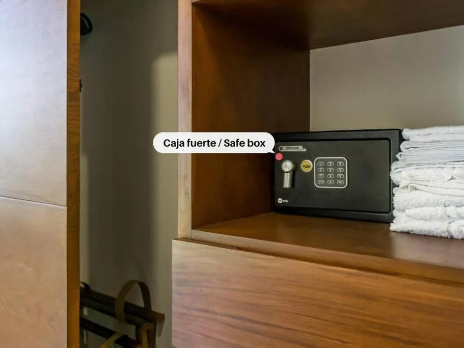 safe in Luxury Studio in Playa del Carmen