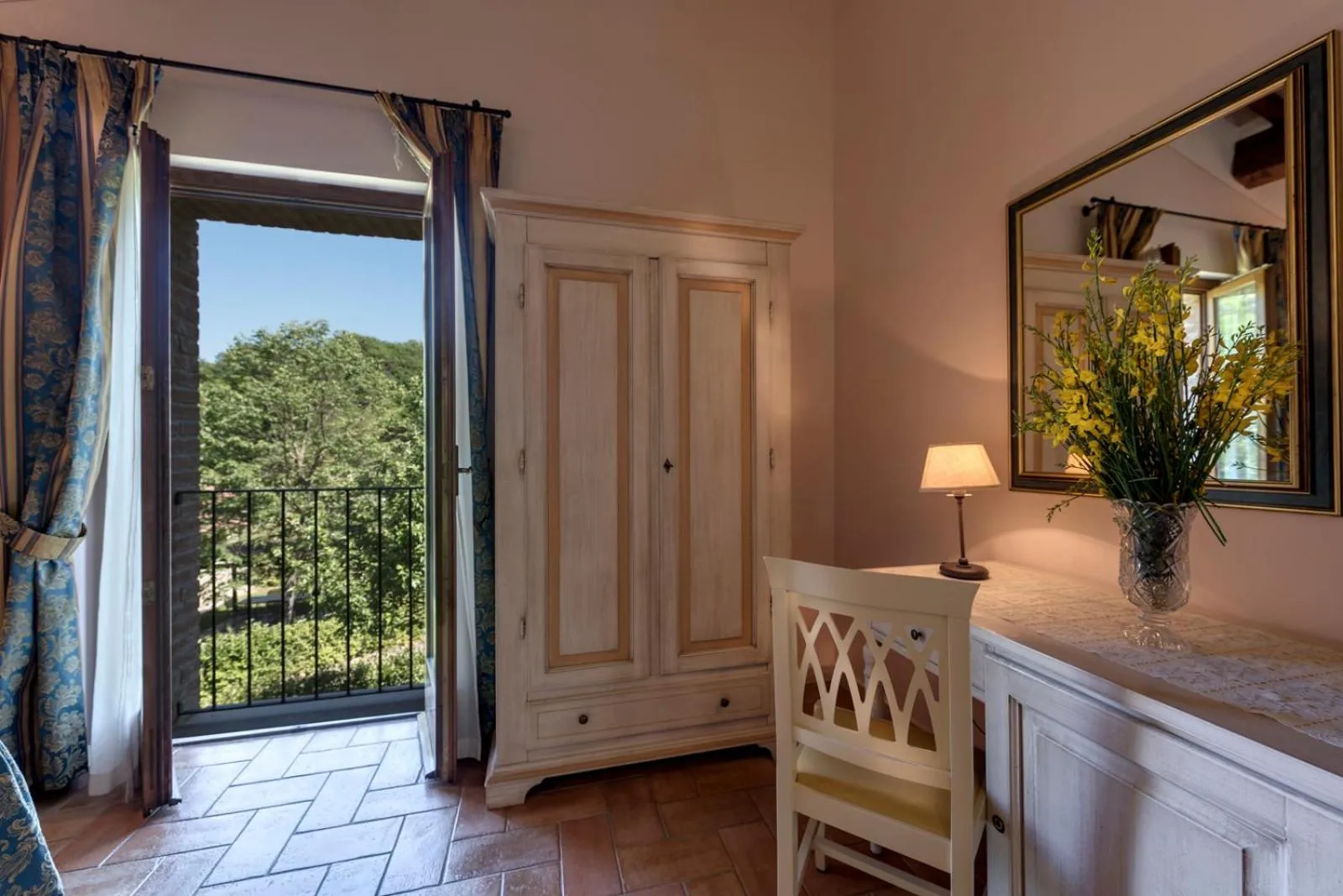 Bedroom in Antica Fonte Resort