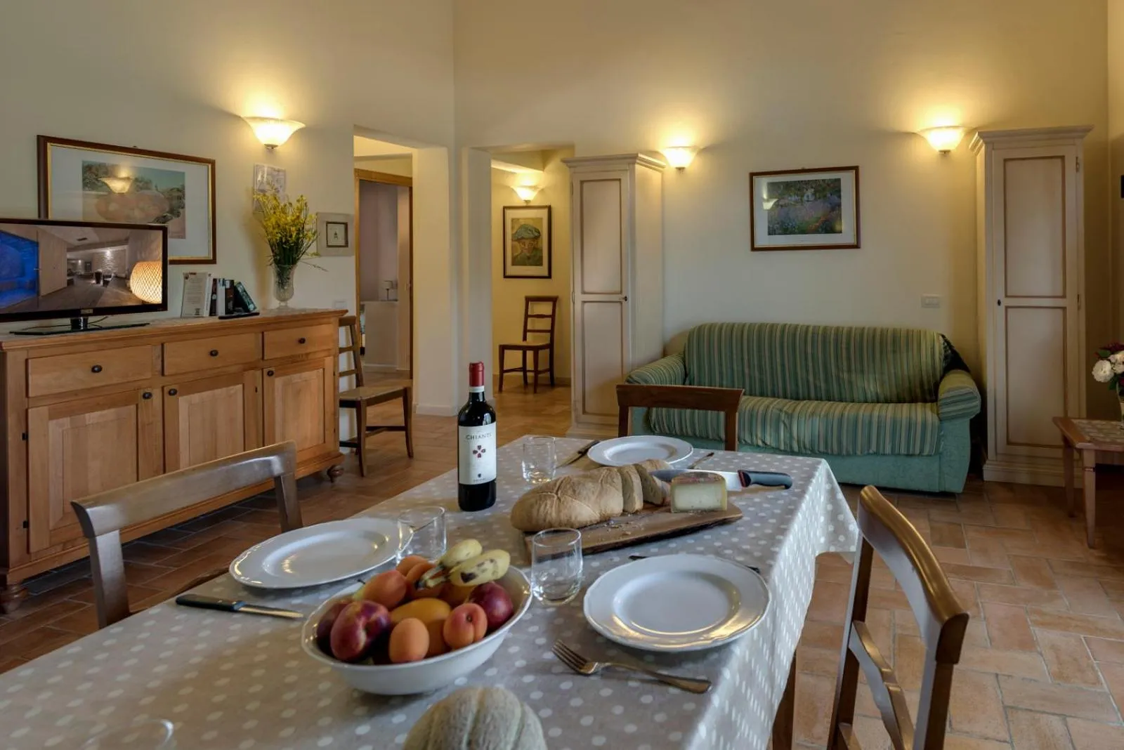 kitchen in Antica Fonte Resort