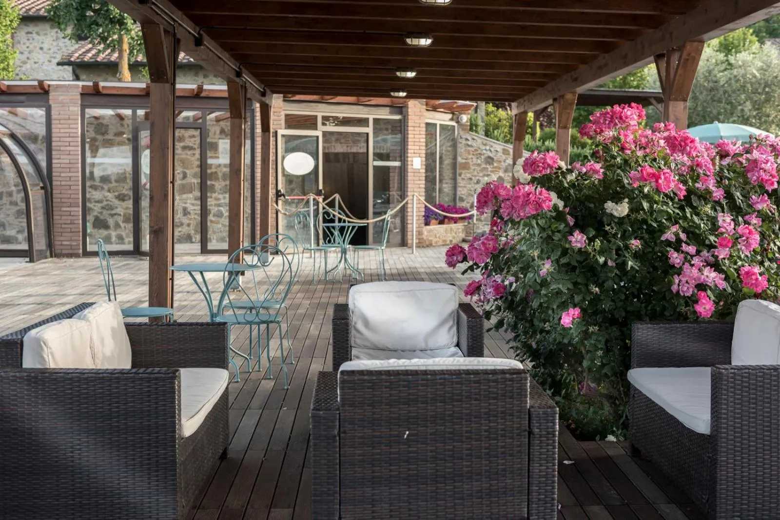 Swimming pool in Antica Fonte Resort