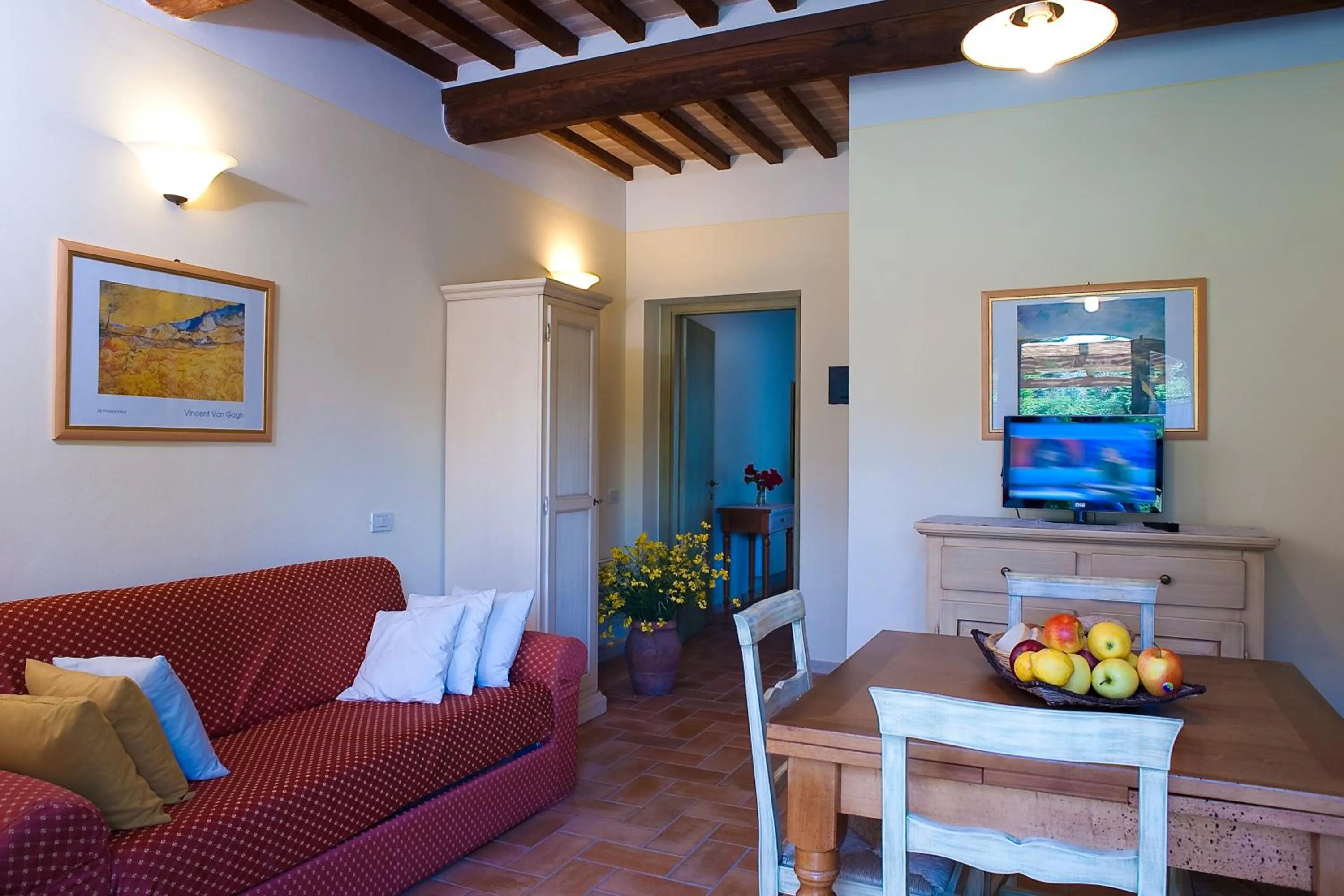 Living room in Antica Fonte Resort