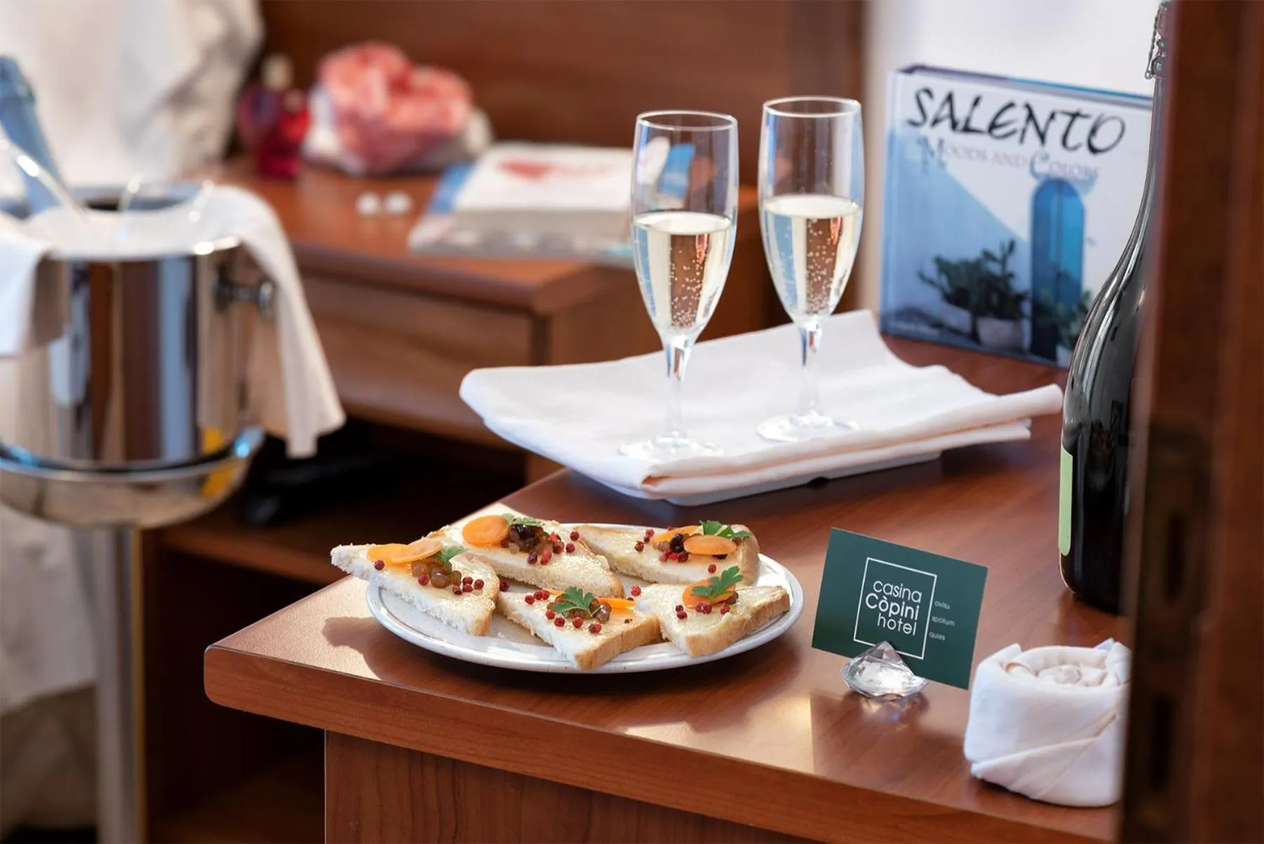 Food and drinks in Relais Casina Copini