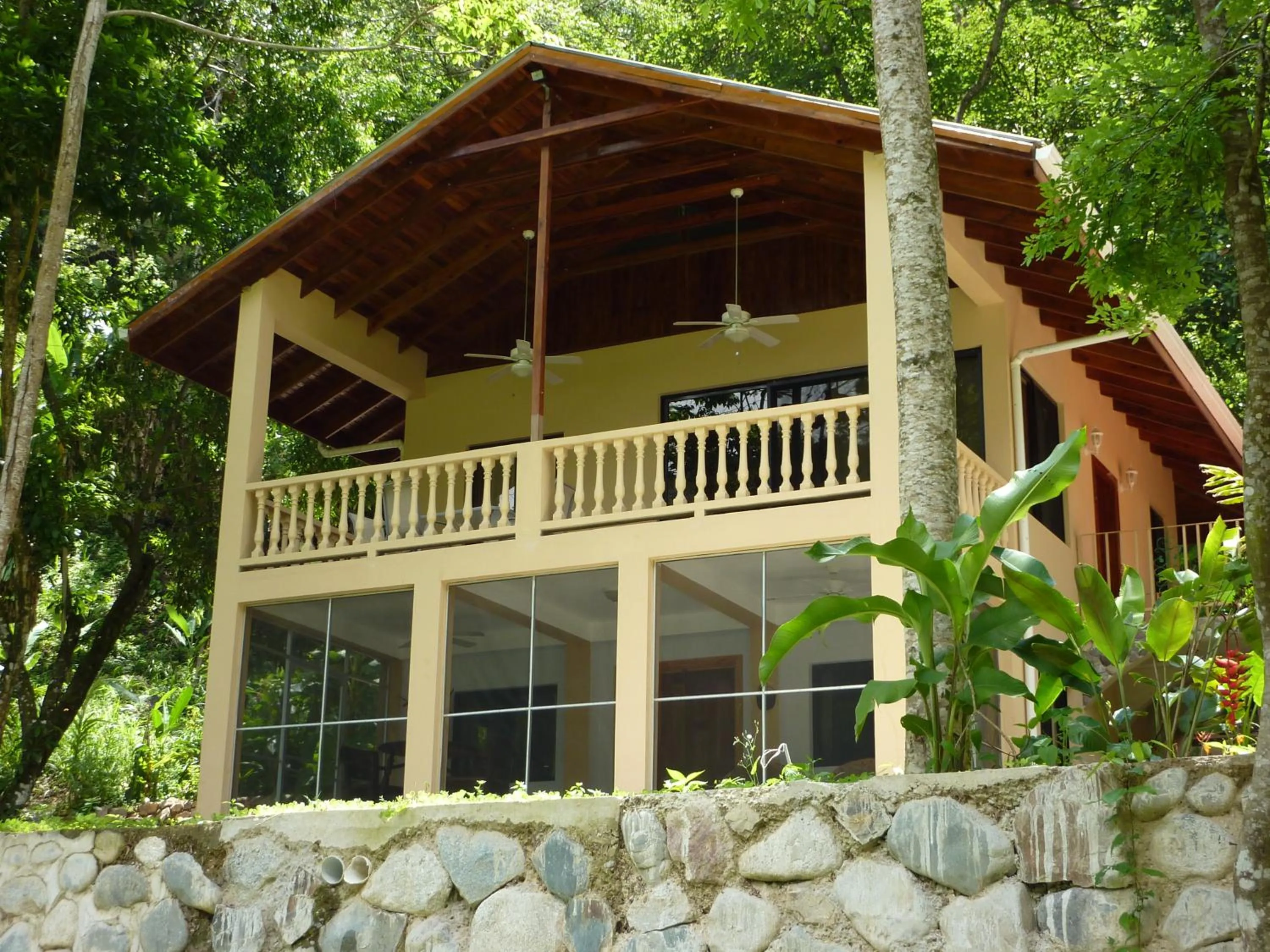 Bird's eye view in Villas Pico Bonito