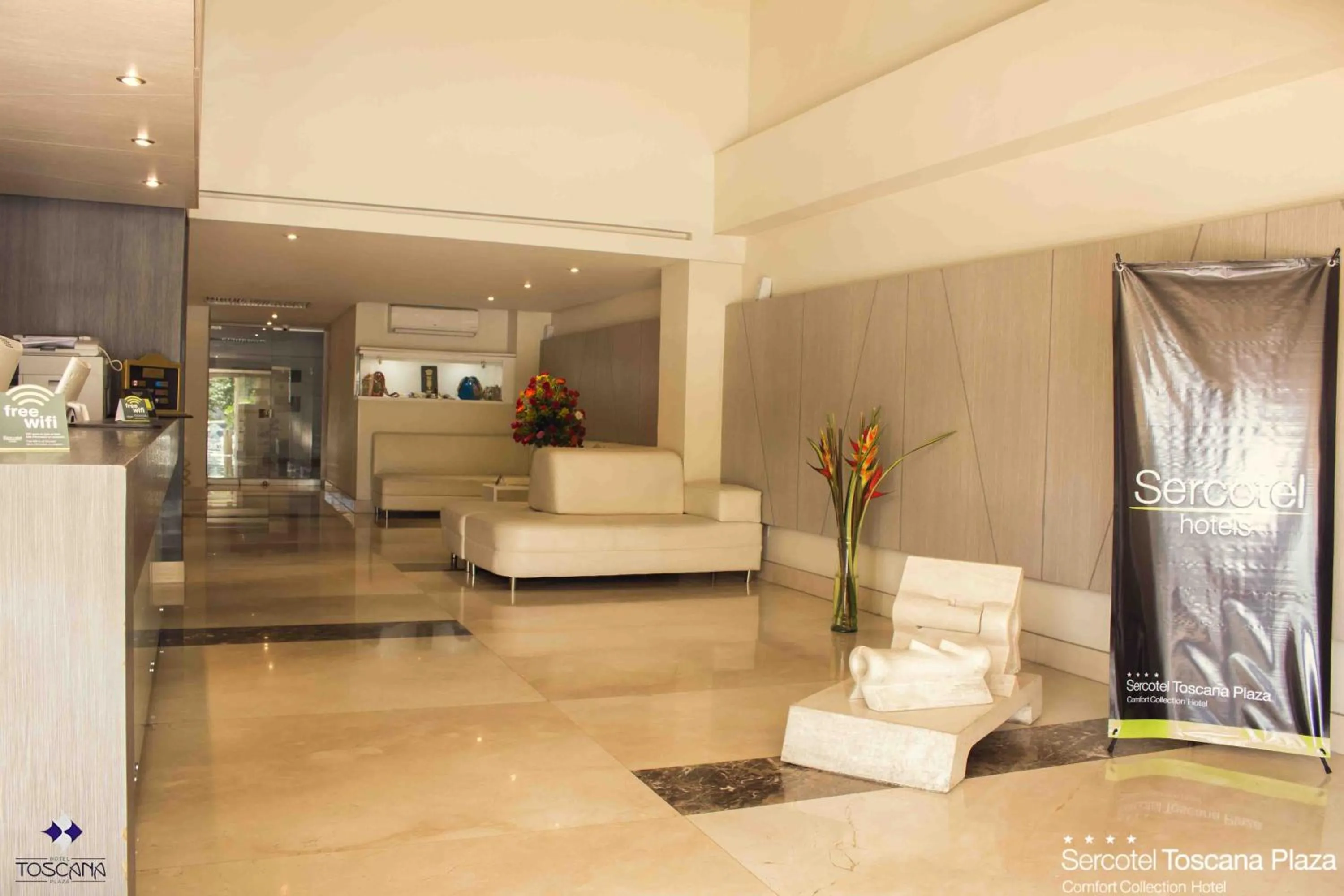 Property logo or sign in Hotel Toscana Plaza