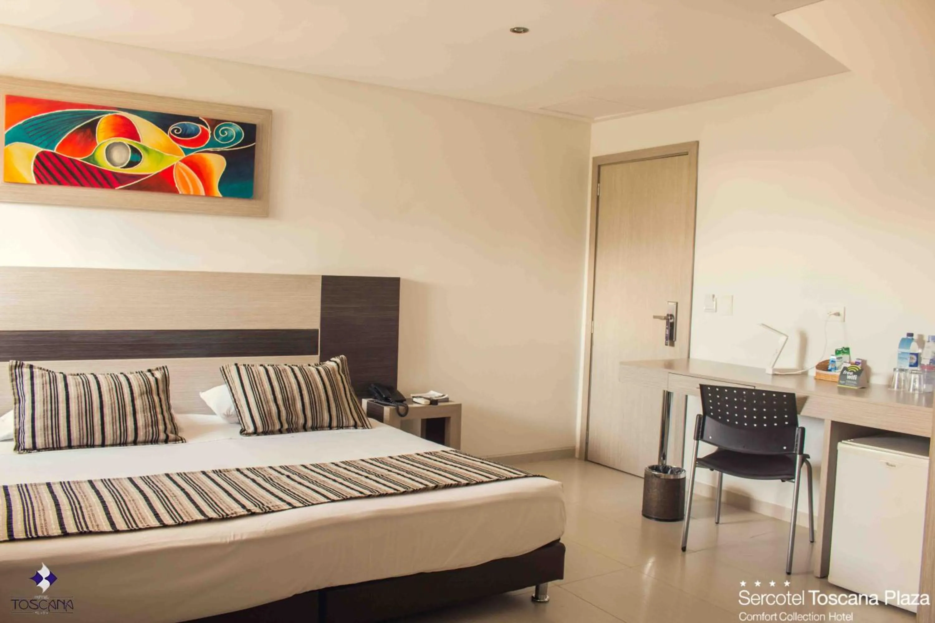 Bed in Hotel Toscana Plaza