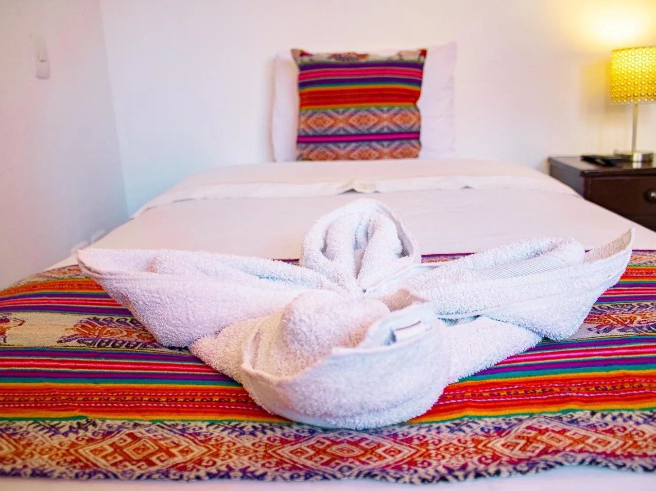 Bed in Hotel Santa Maria