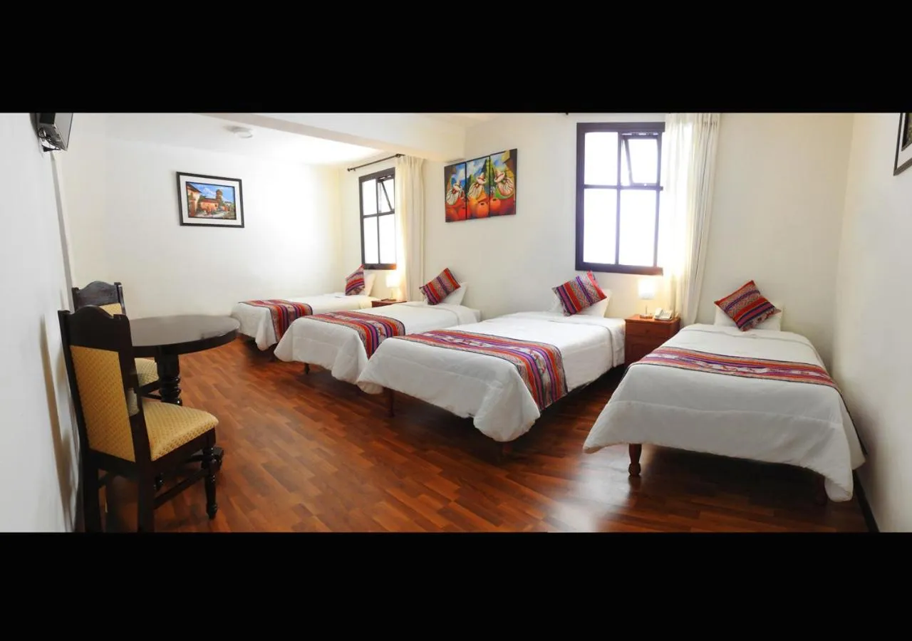 Bed in Hotel Santa Maria