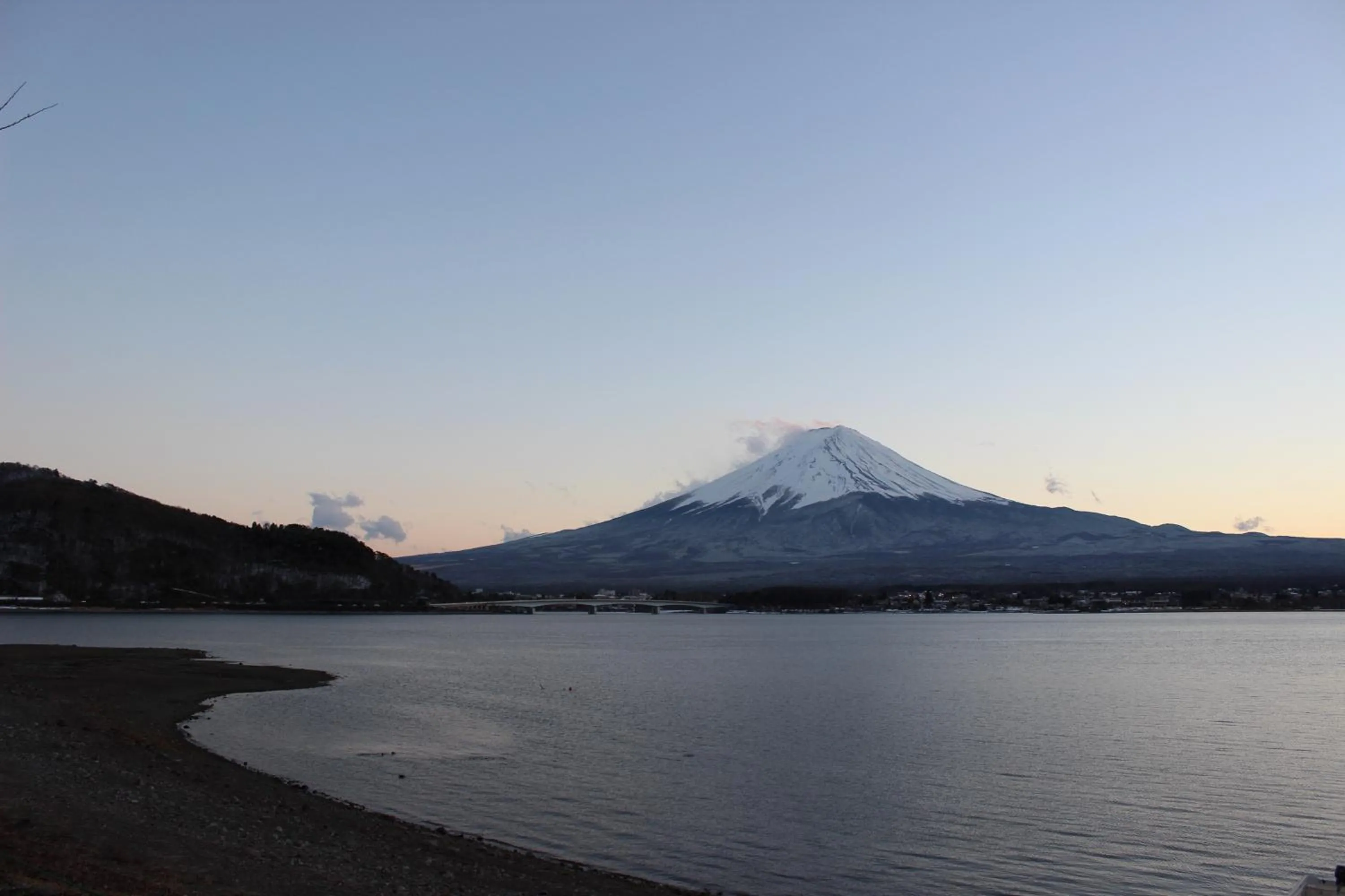 Natural landscape in Lake Villa Kawaguchiko