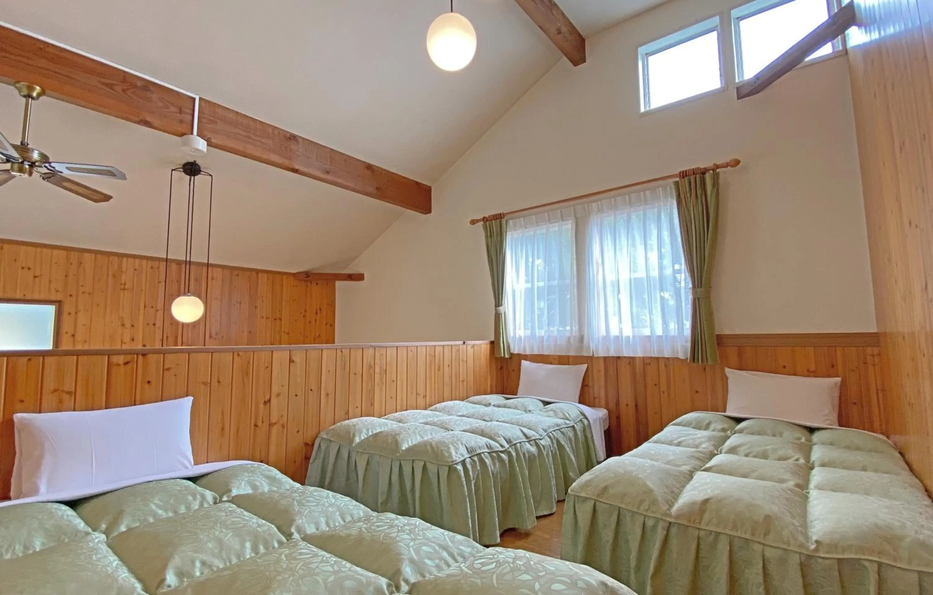 Bed in Lake Villa Kawaguchiko