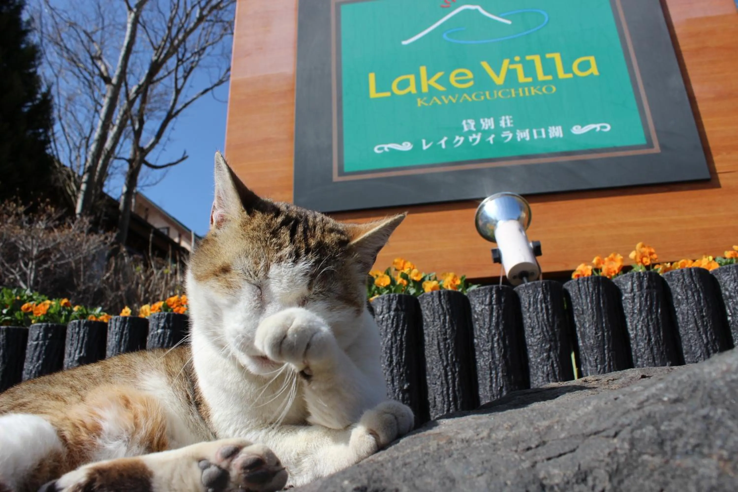 On site in Lake Villa Kawaguchiko