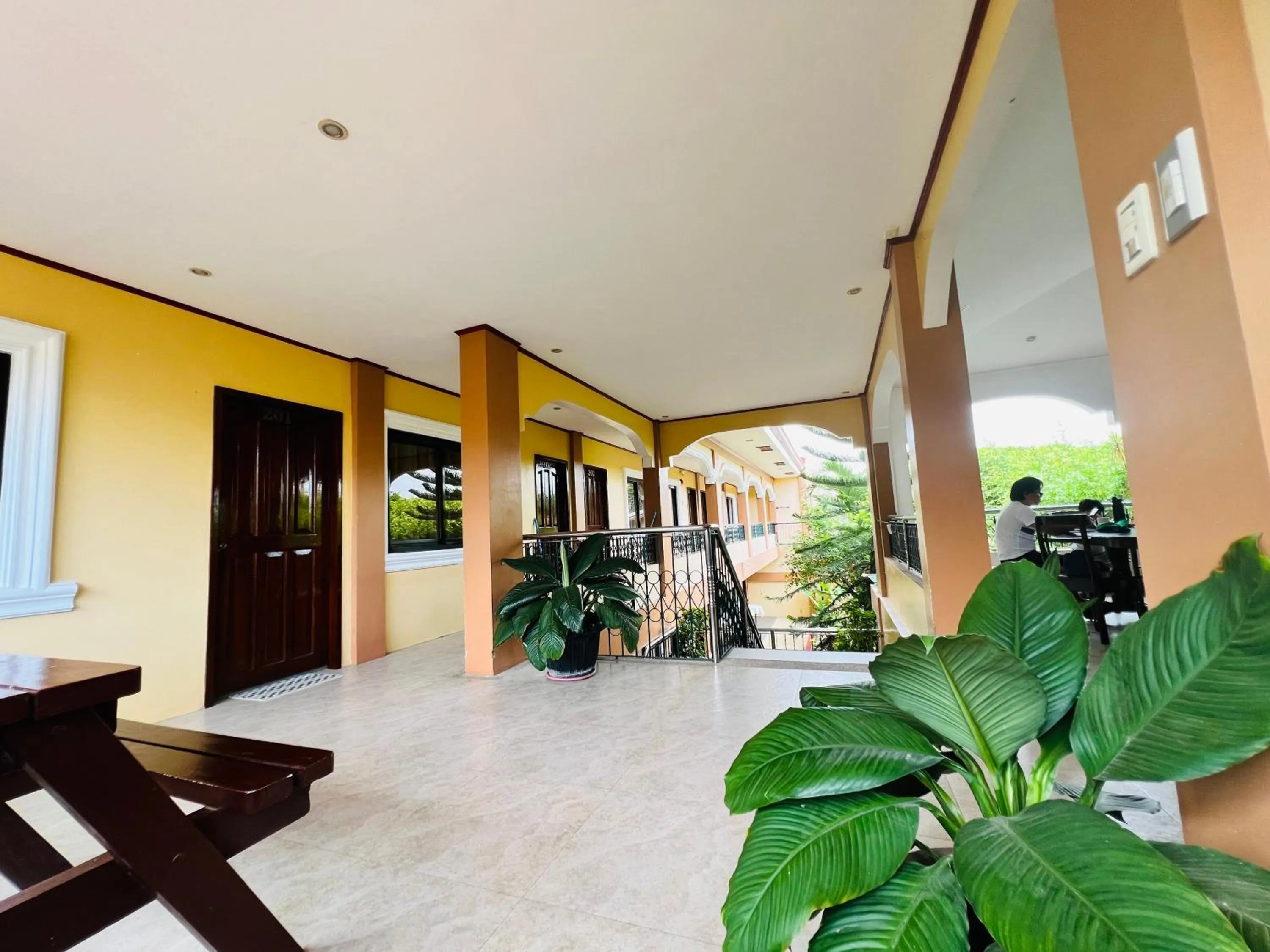 Balcony/Terrace in Mariafe Inn