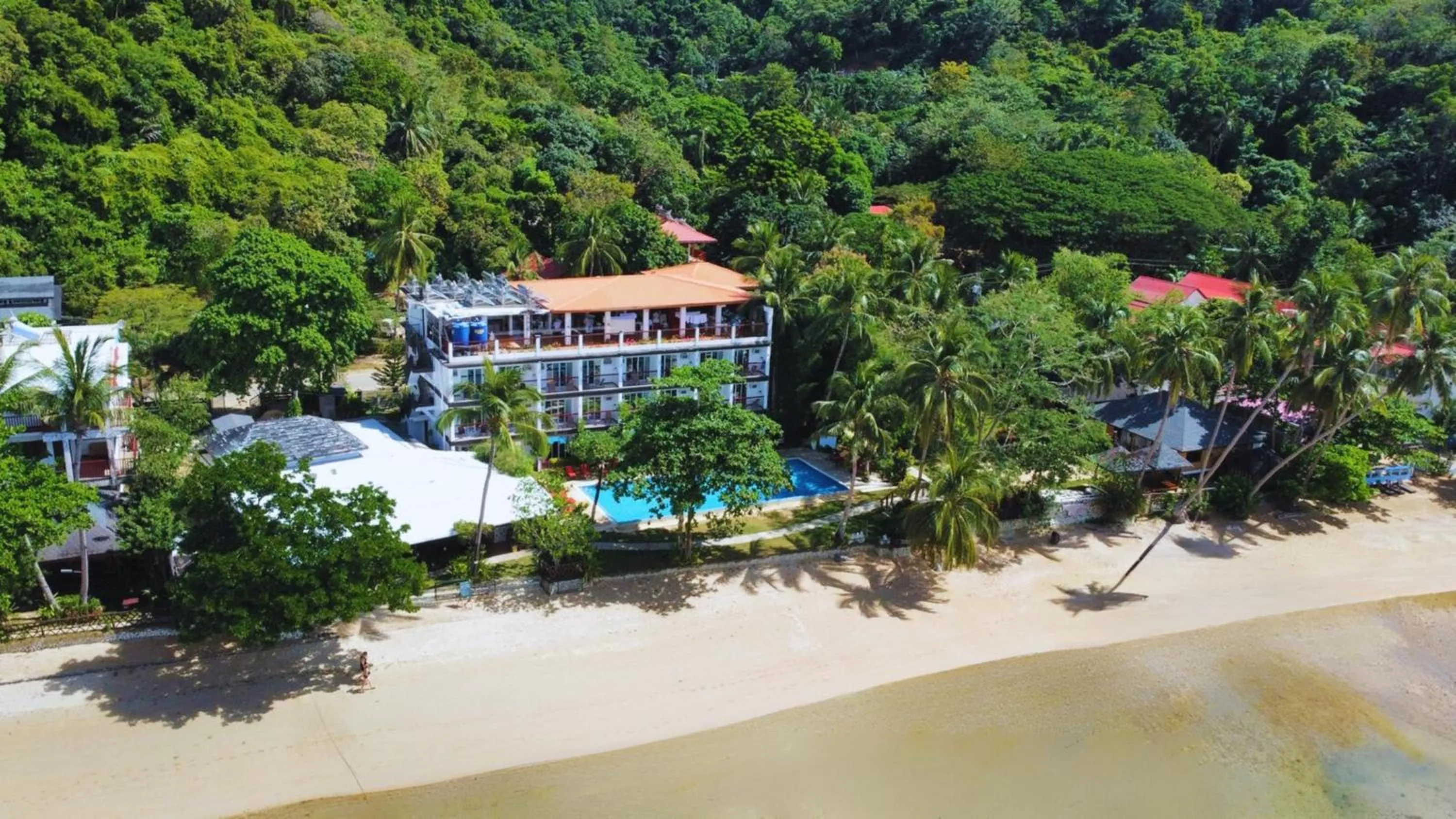 Property building in Doublegem Beach Resort and Hotel