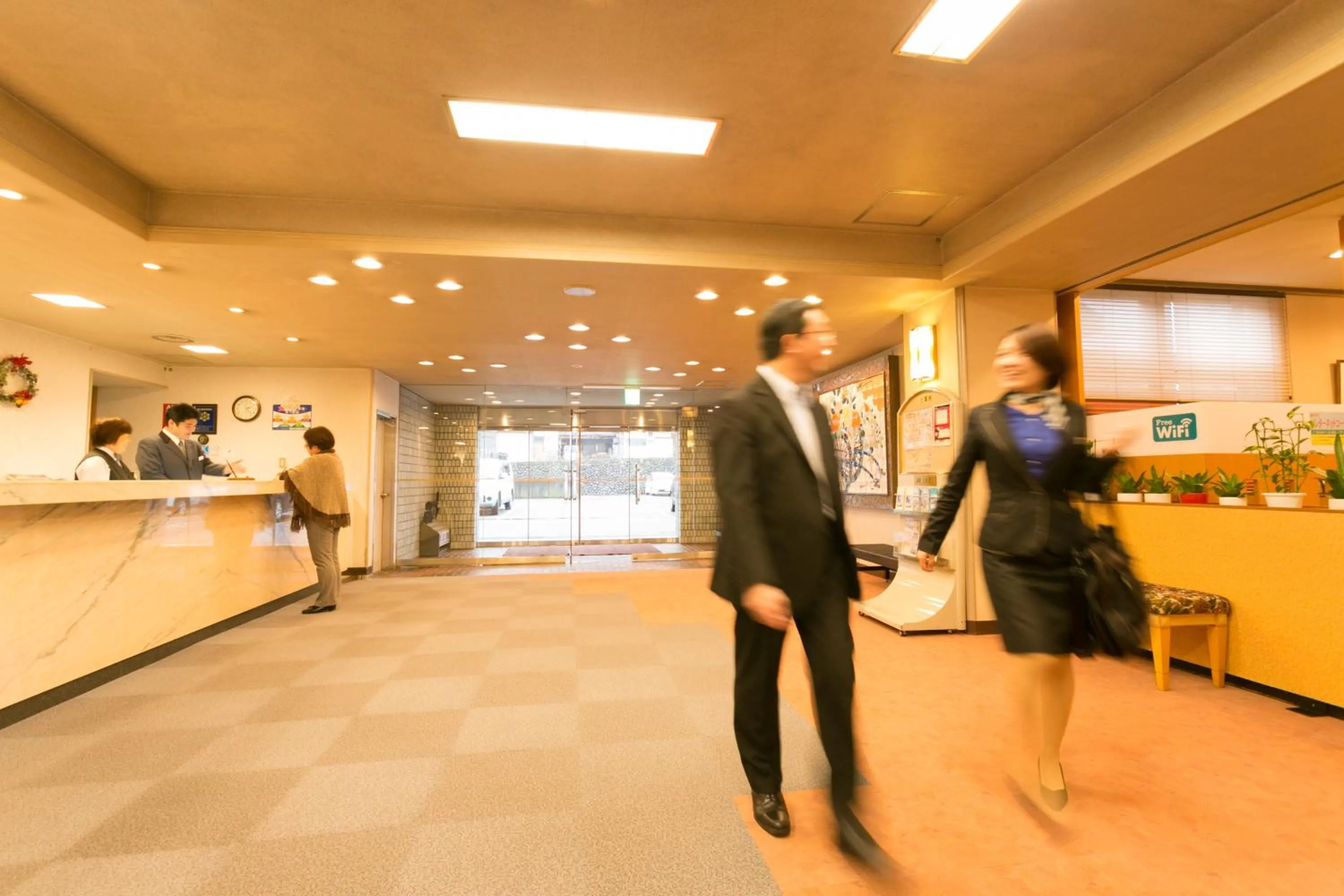 Lobby or reception in Yuzawa New Otani