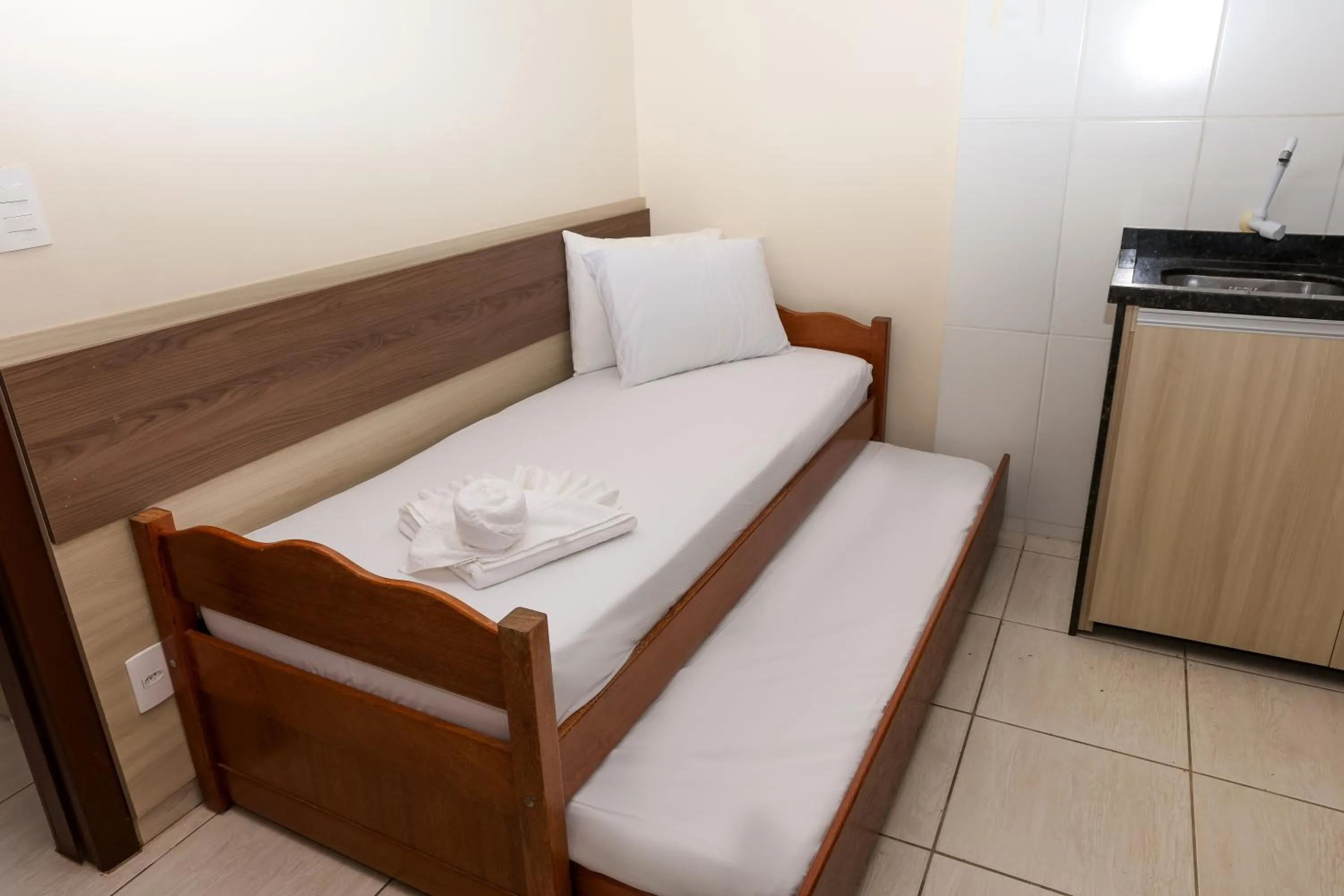 Bed in Pousada Roberto Monteiro - Frente Mar