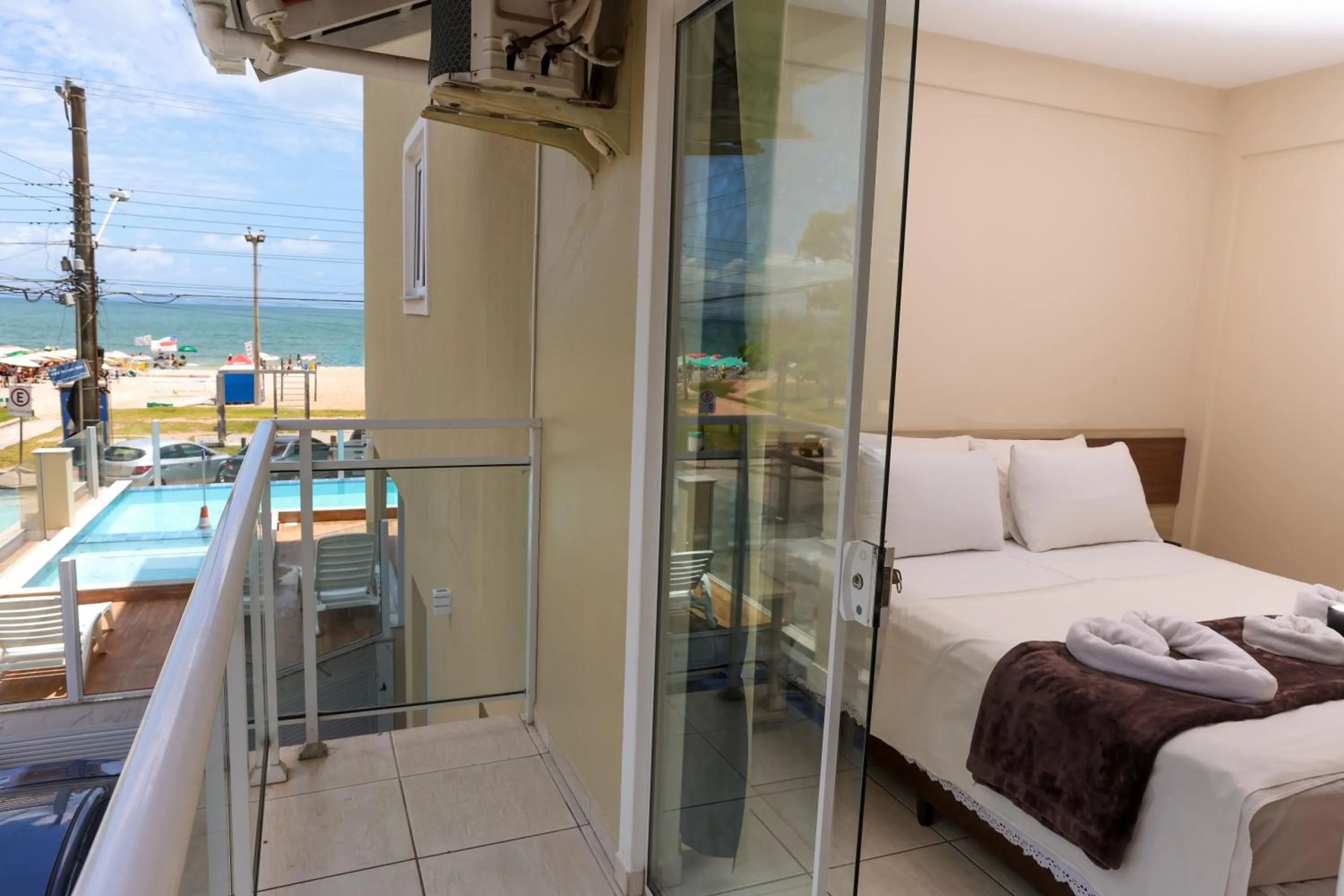 Bed in Pousada Roberto Monteiro - Frente Mar