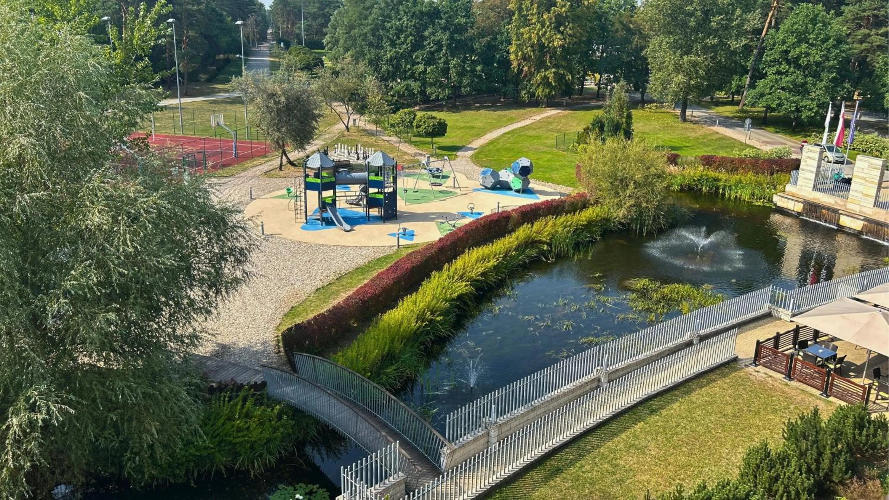 Garden view in Holiday Inn Resort Warsaw Józefów by IHG