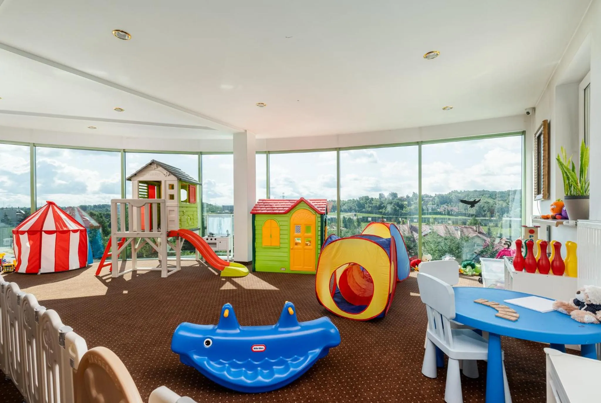 Children play ground in Hotel Artur