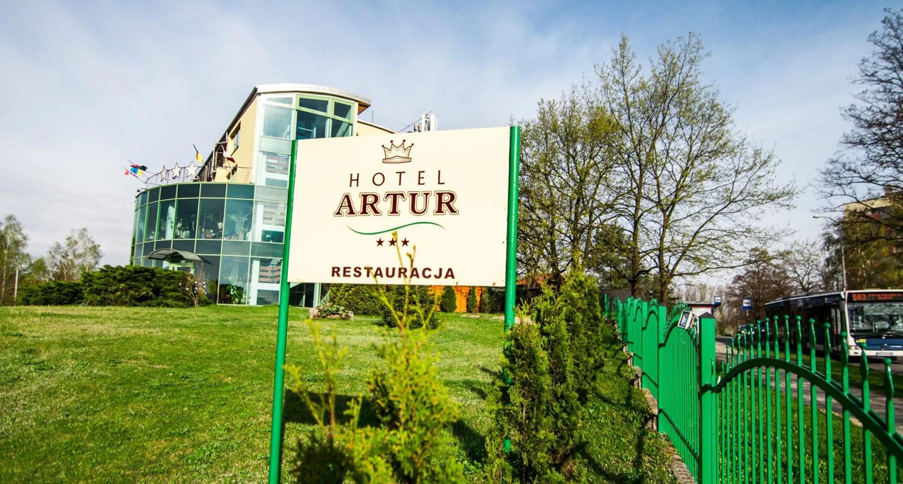 Property building in Hotel Artur